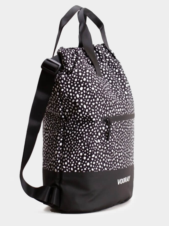Vooray Flex Cinch Backpack - Lightweight Durable Gym Bag for Workout, Travel & School - Water-Resistant Sports Backpack for Men & Women