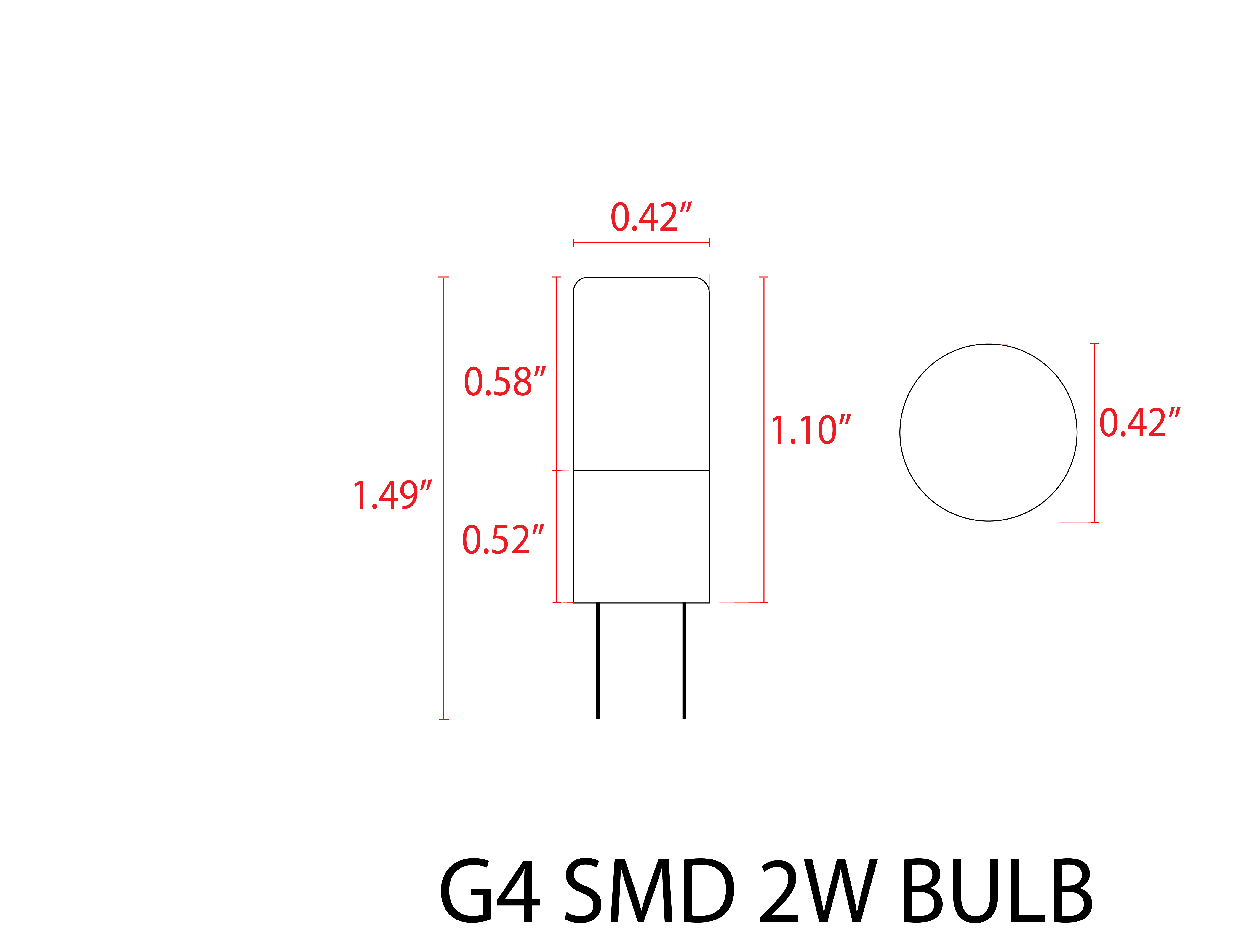 G4 Dimmable SMD Bi-Pin LED Capsule Bulb 12V Low Energy Waterproof IP65 - Perfect for Marine, RV, and Outdoor Lighting Applications