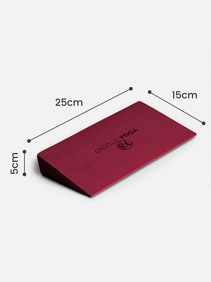 Premium EVA Foam Yoga Wedges - Non-Slip Yoga Props for Alignment & Support - Perfect for Home Workouts, Pilates & Yoga Studio Practice