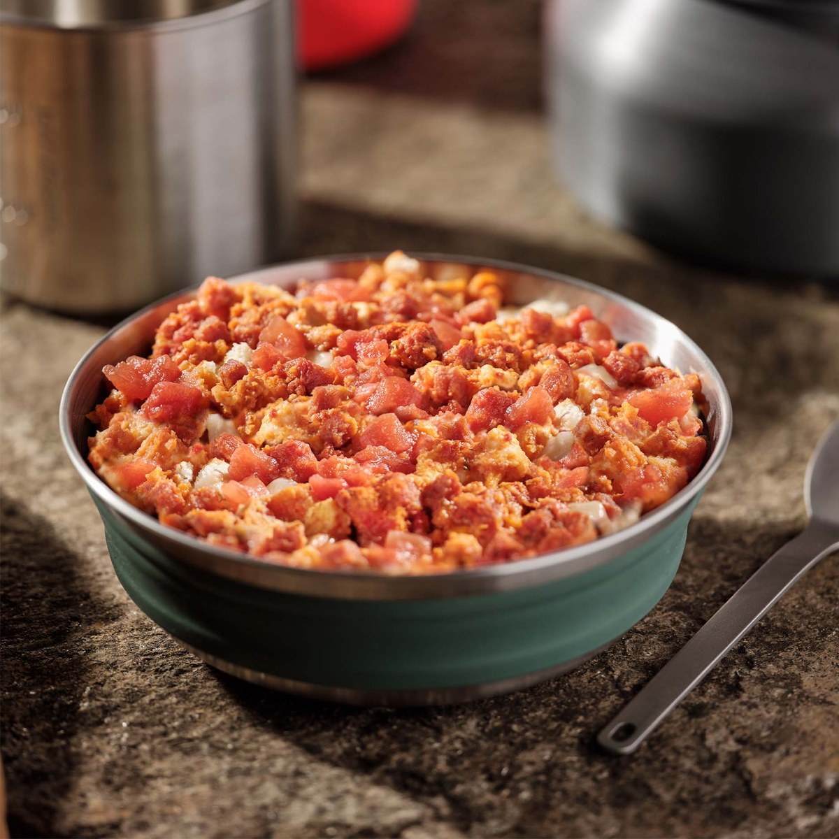 Delicious Cheesy Pepperoni Pizza Bowl - Microwaveable & Oven Safe - Perfect for Quick Meals, Snacks & Parties