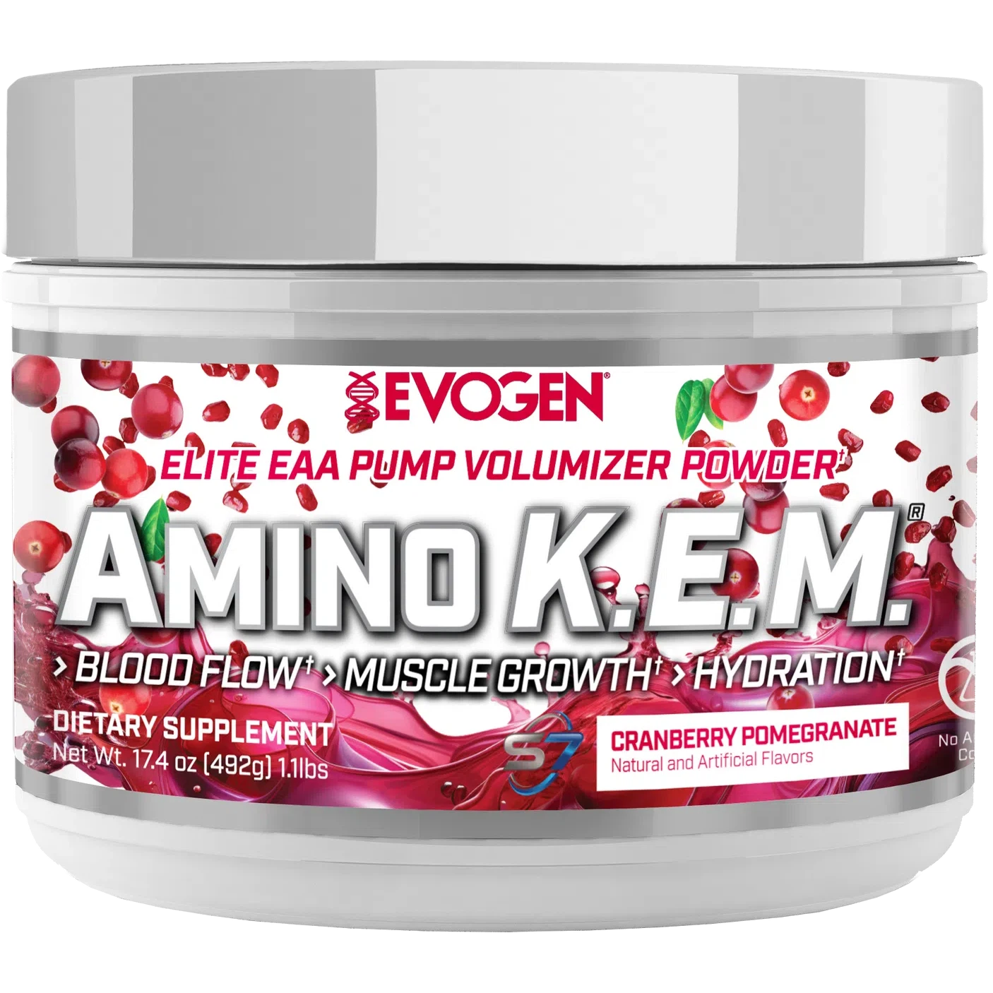 Evogen Amino K.E.M. - Premium Amino Acid Supplement for Muscle Recovery & Performance - Ideal for Athletes & Fitness Enthusiasts