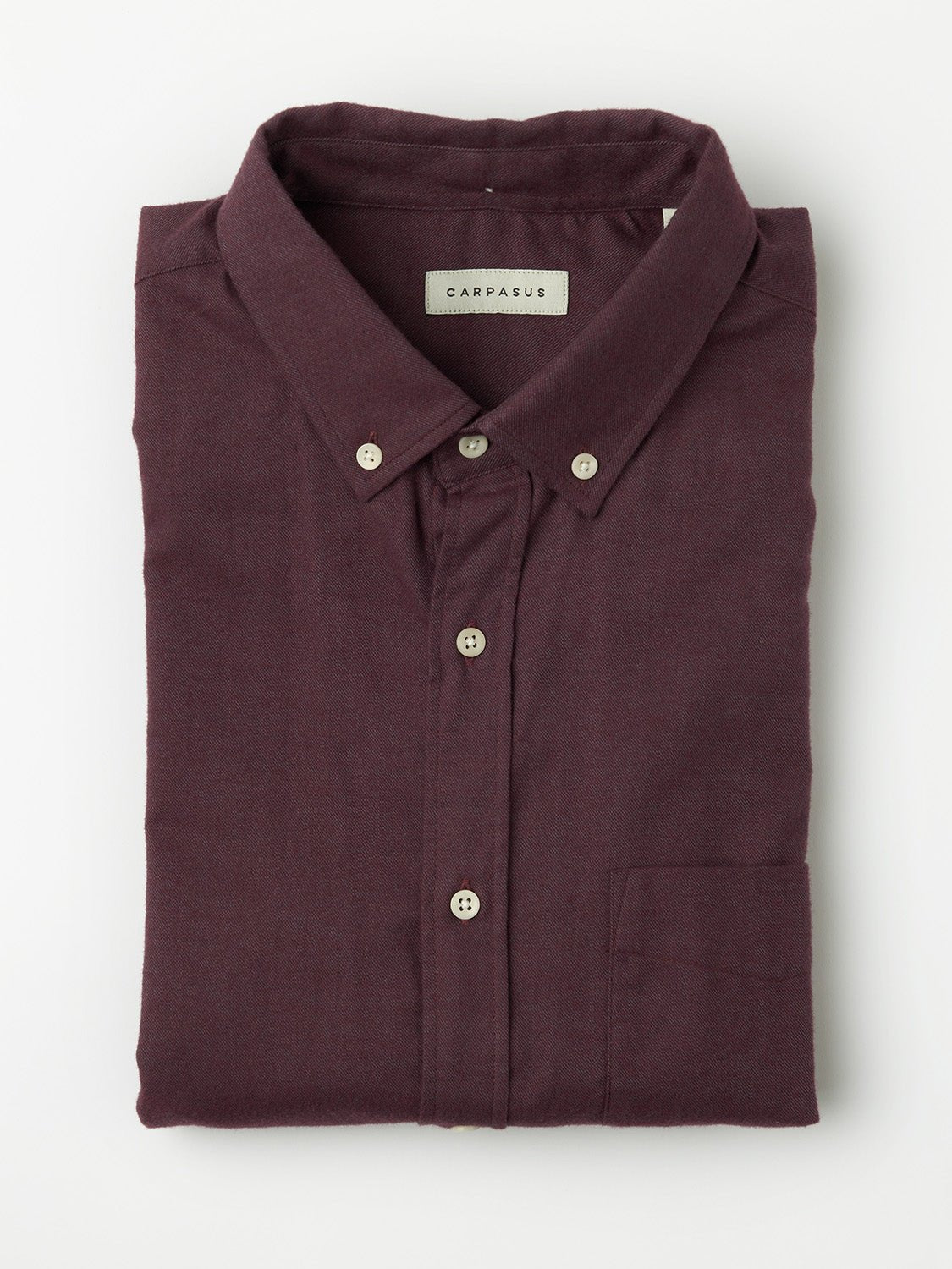 Premium Flannel Shirt for Men - Soft Populus Bordeaux Plaid - Comfortable Winter & Fall Fashion - Perfect for Outdoor Camping, Hiking and Casual Wear