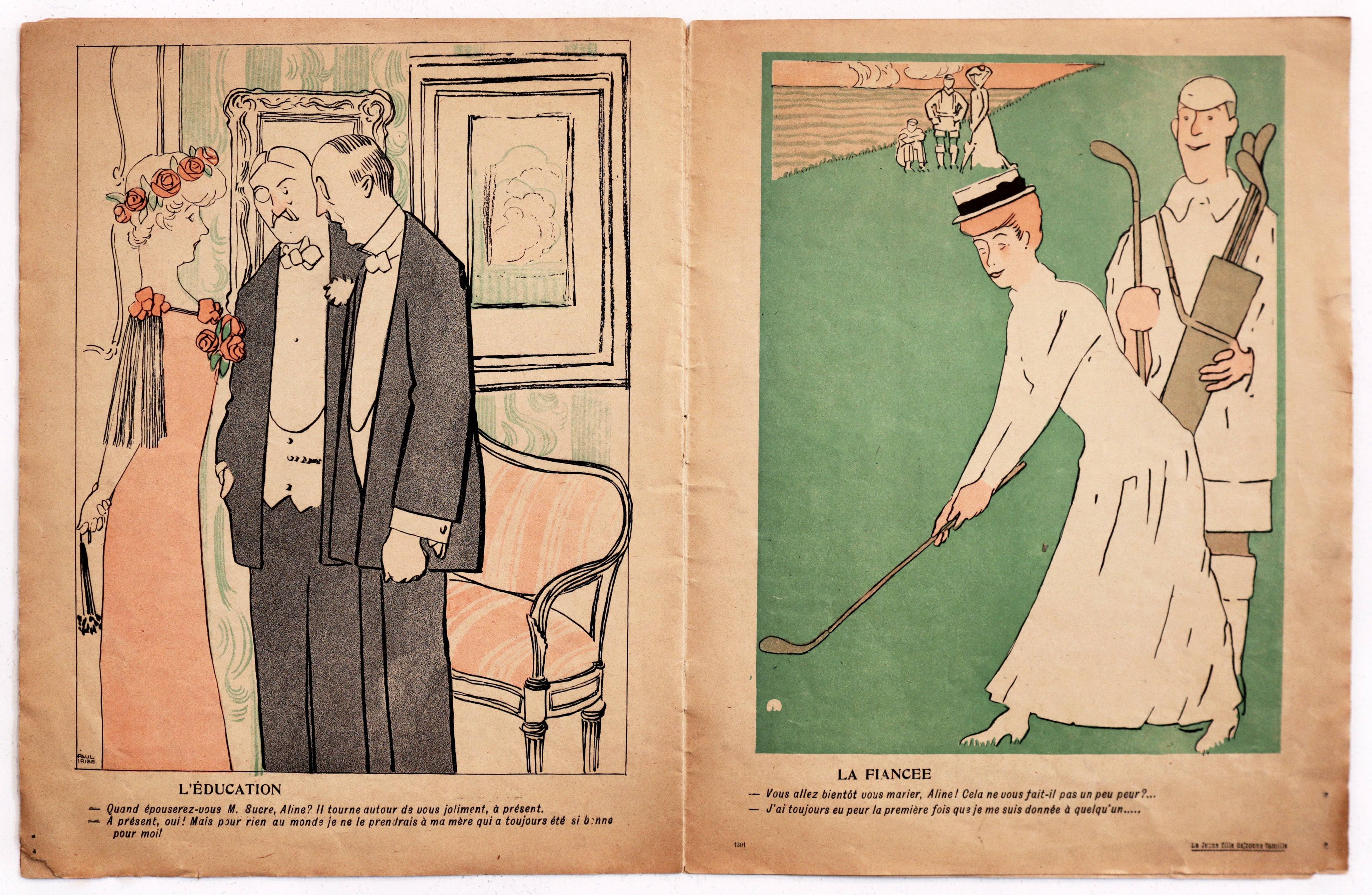 1902 & 1906 L'Assiette au Beurre Rare French Satirical Booklets - Issues No.43 & No.289 - Vintage Collectibles for History Buffs & Art Enthusiasts