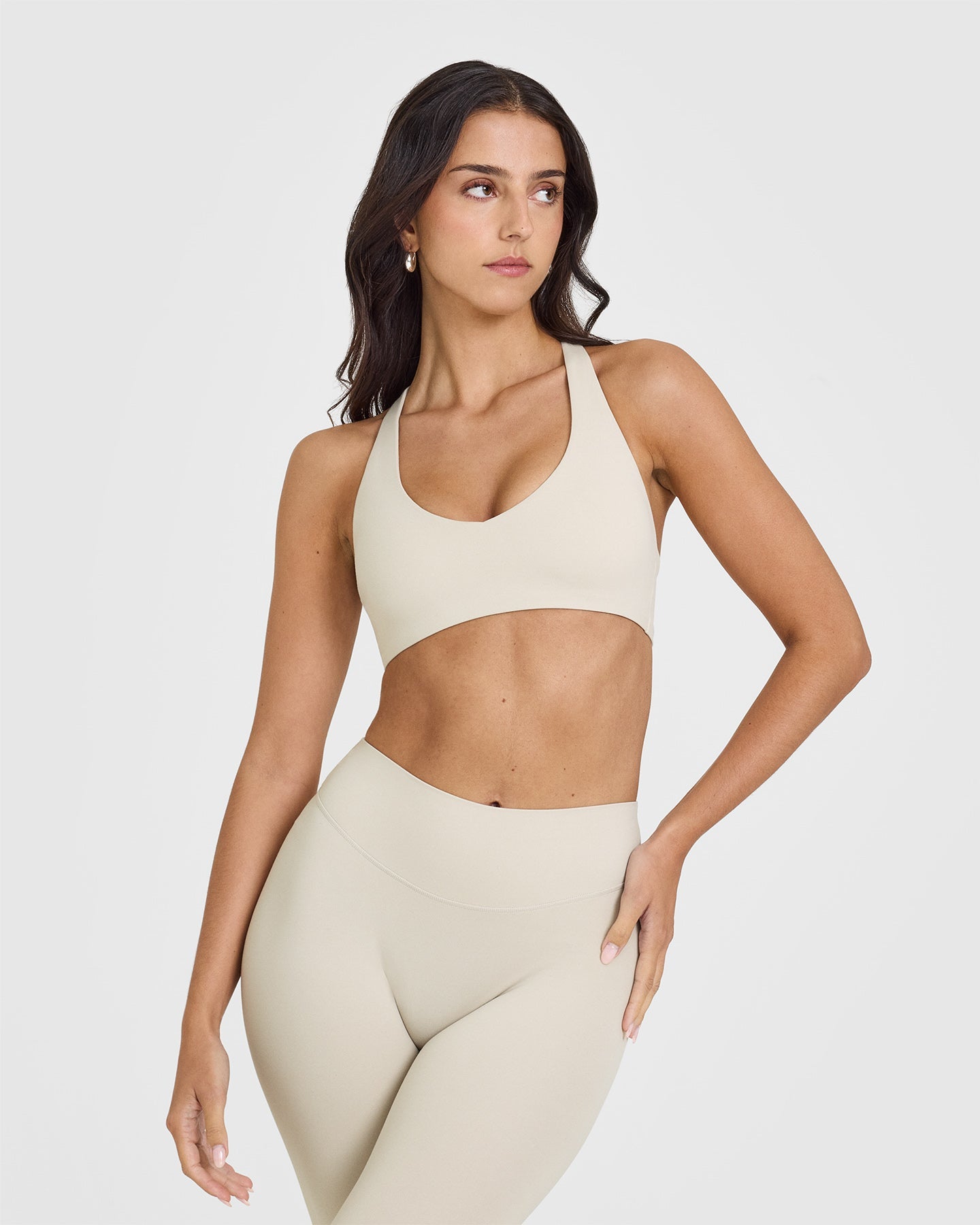 SoftMotion™ Wireless Bralette - Comfortable Seamless Bra for Women | Sand | Perfect for Yoga, Lounge & Everyday Wear