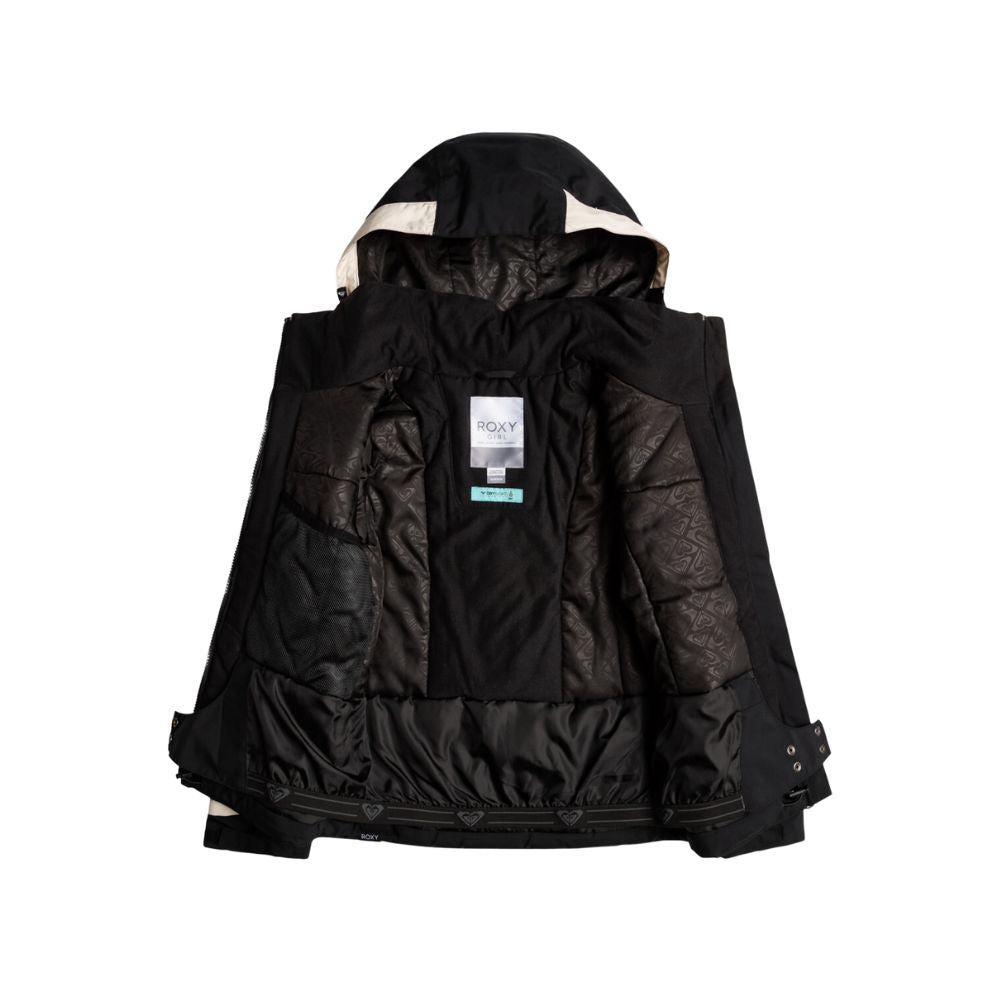 Roxy Jet Ski Jacket for Women - Waterproof & Windproof Buttercream Color - Perfect for Jet Skiing, Boating, and Water Sports