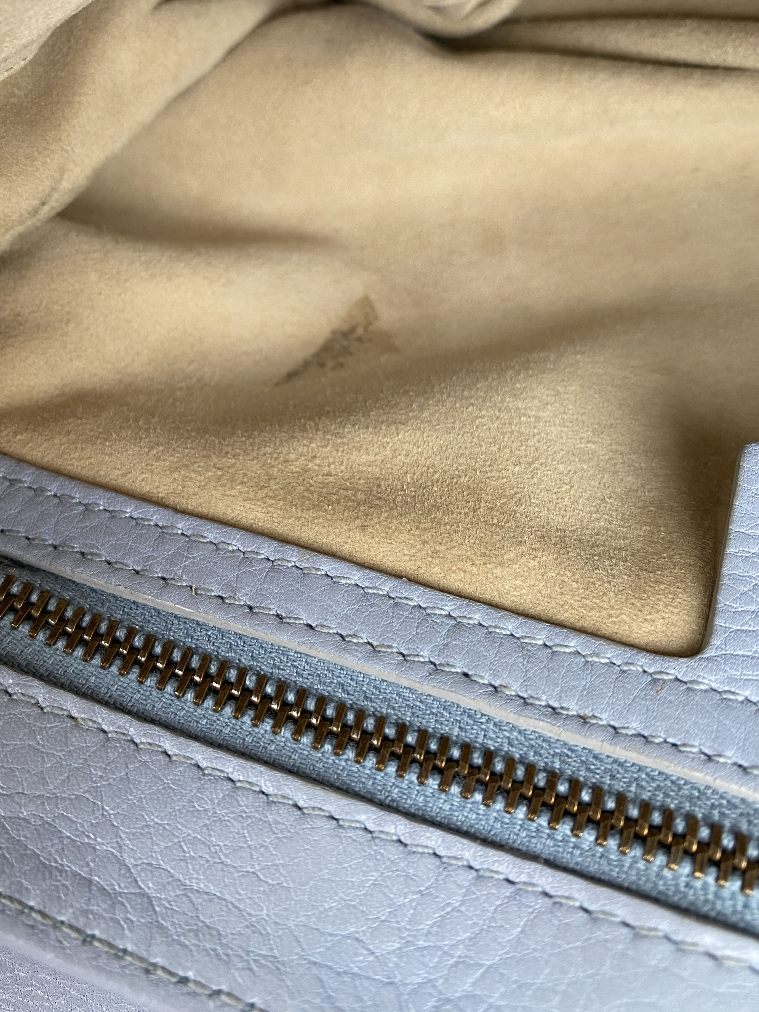 Gucci 1973 Bucharest Bag in Pale Blue - Luxury Crossbody Handbag for Women, Perfect for Parties, Travel & Everyday Use