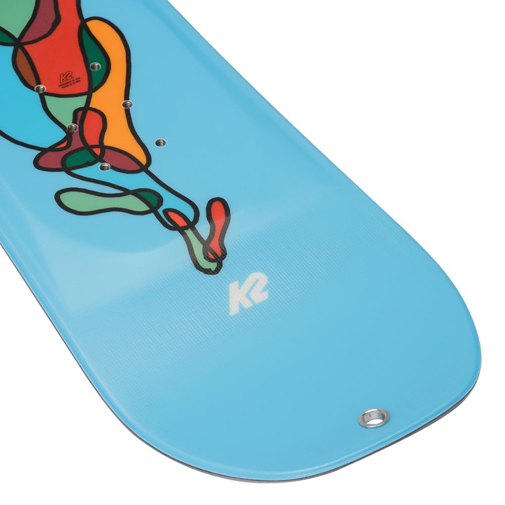 K2 Lil KAT Girls' Snowboard - Perfect for Young Riders & Beginners | All-Mountain Freestyle Snowboard for Girls Ages 6-12 | Ideal for Park, Powder & Groomed Runs
