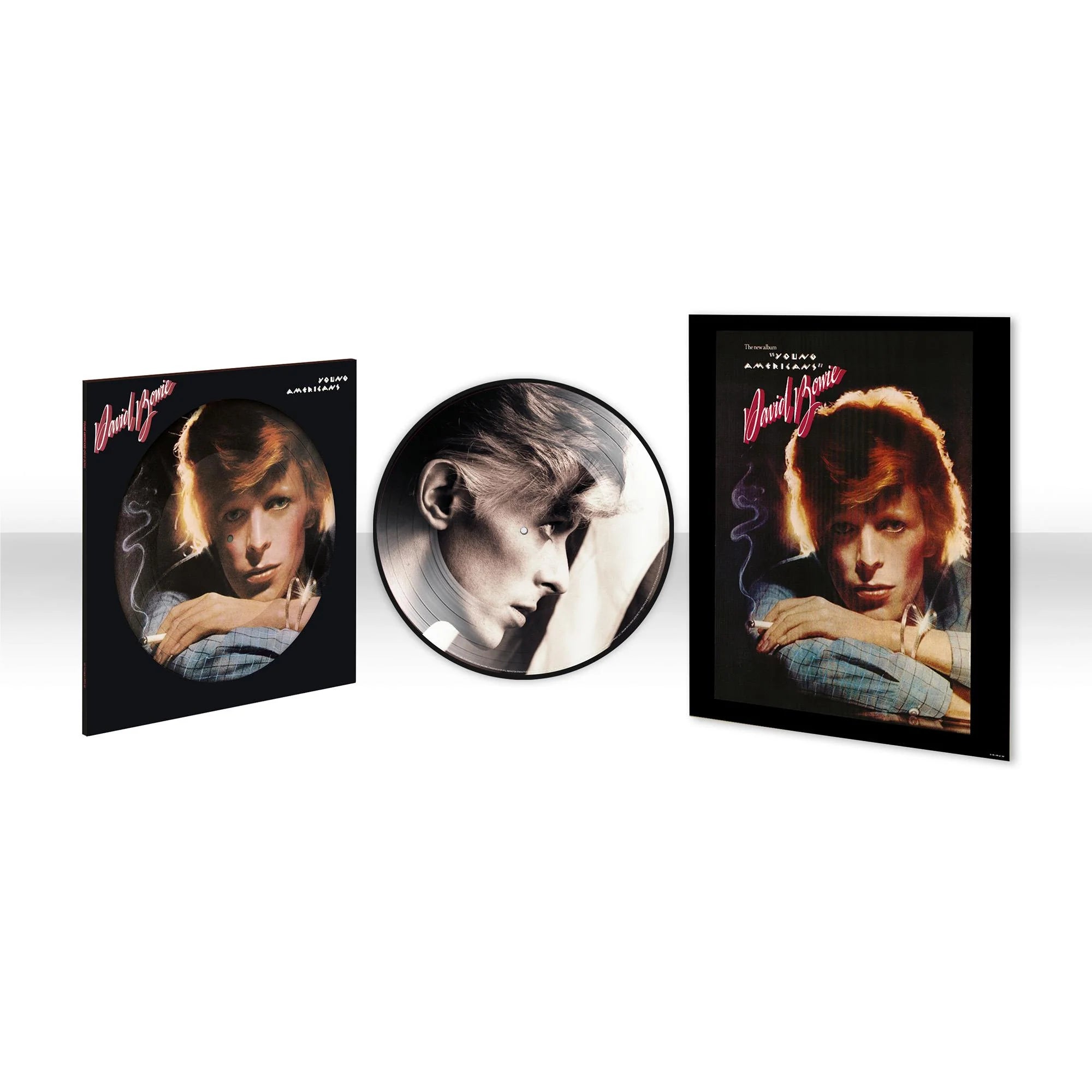 David Bowie - Young Americans Picture Disc Vinyl LP Record | Limited Edition Collector's Item | Perfect for Music Enthusiasts & Vintage Vinyl Collectors | Great for Home Decor, Gift Giving & Record Player Listening Sessions