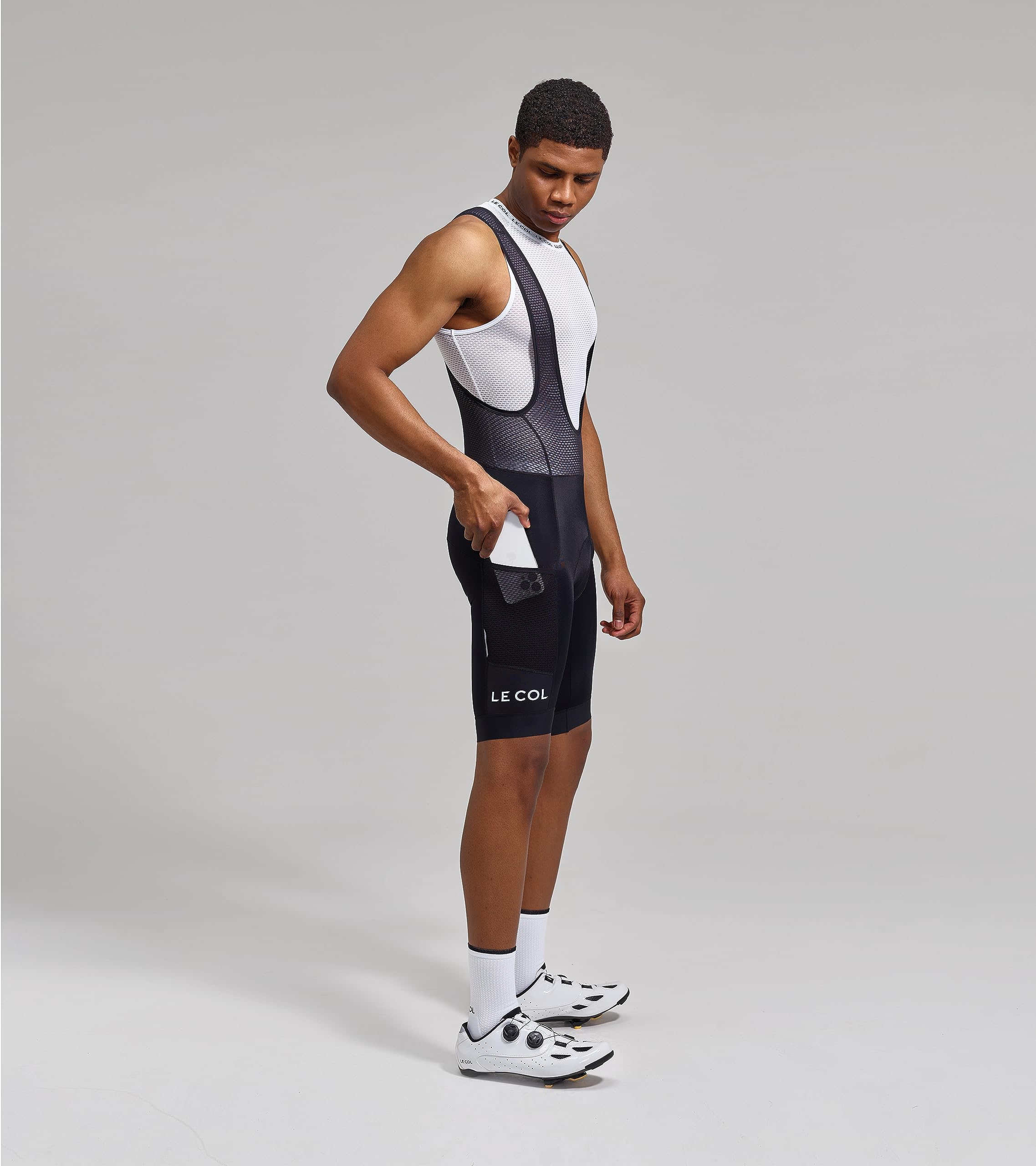 Men's Sport Cargo Bib Shorts with Padded Chamois & Gel Inserts - Cycling Shorts for Mountain & Road Biking (XS-3XL) | Comfortable Bike Shorts for Long Distance Rides & Training