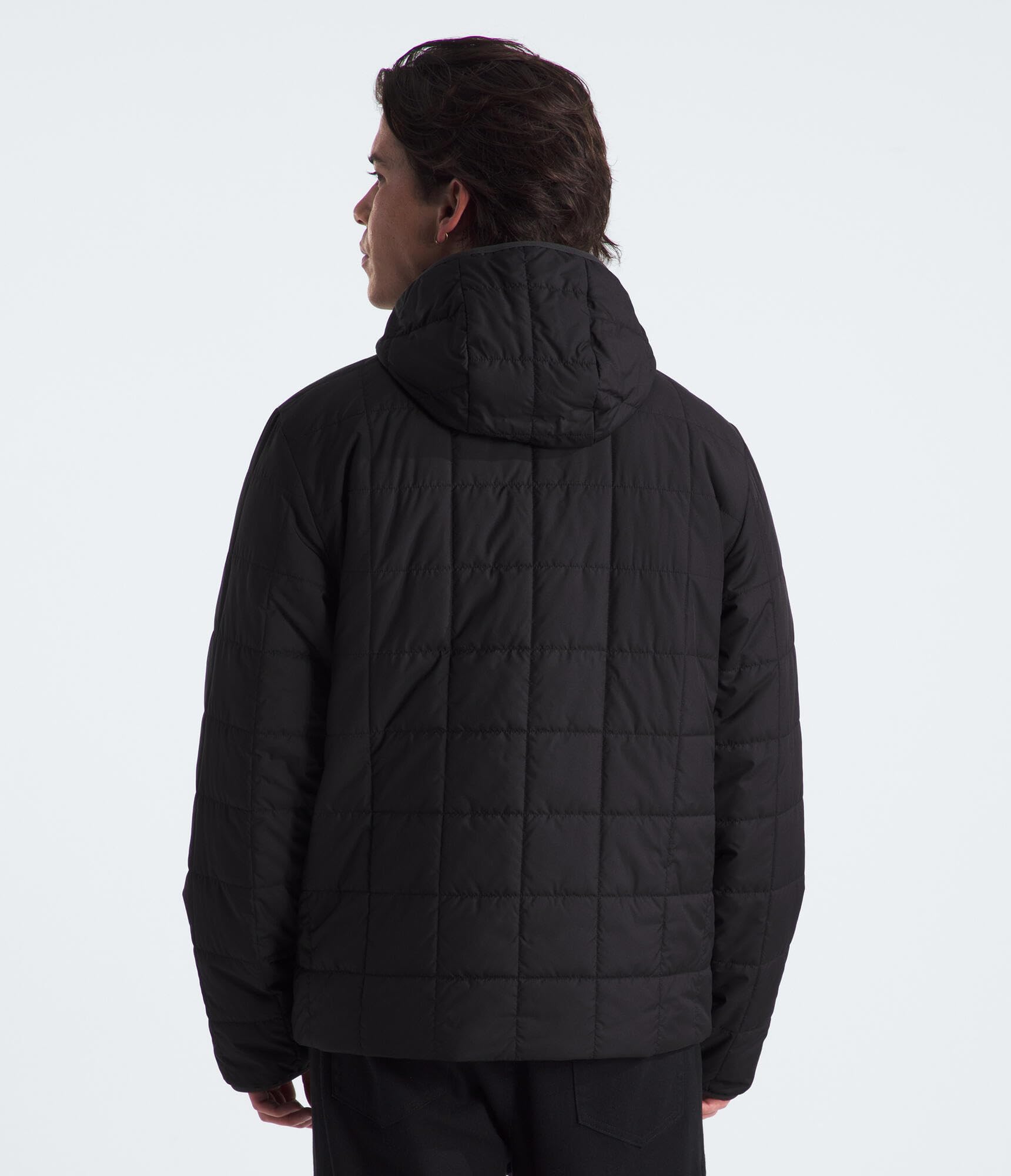 The North Face Men's Junction Insulated Hoodie - Waterproof Winter Jacket with Fleece Lining for Hiking, Camping & Outdoor Activities