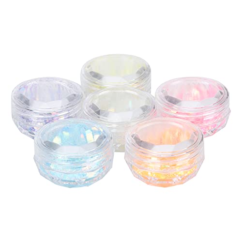 Glitter Nail Art Sequins - Safe Non-Toxic Nail Decorations for DIY Manicure at Home & Professional Nail Salon Use | Perfect for Party, Wedding, Holiday Nail Designs
