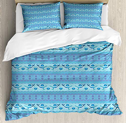 Turquoise Lilac Blue