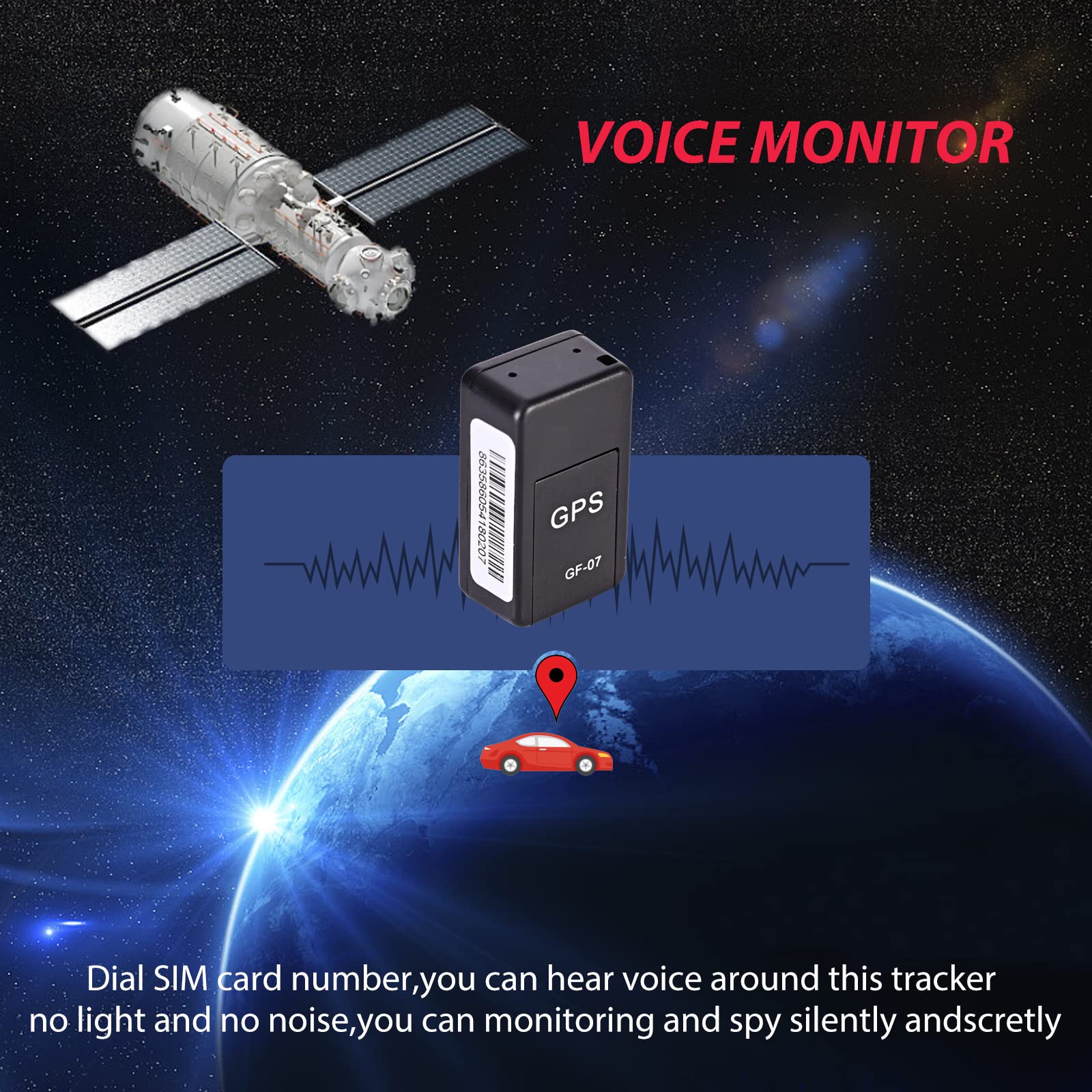 Mini GPS Tracker for Cars - Real-Time Vehicle Locator with No Monthly Fee | USA Coverage for Fleet & Personal Use
