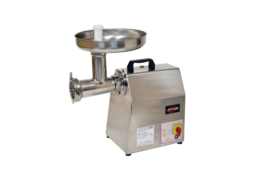 Axis AX MG22 Electric Meat Grinder - Heavy Duty 800W Stainless Steel for Home Kitchen, Sausage & Burger Making - Perfect for Grinding Beef, Pork, Chicken & Vegetables