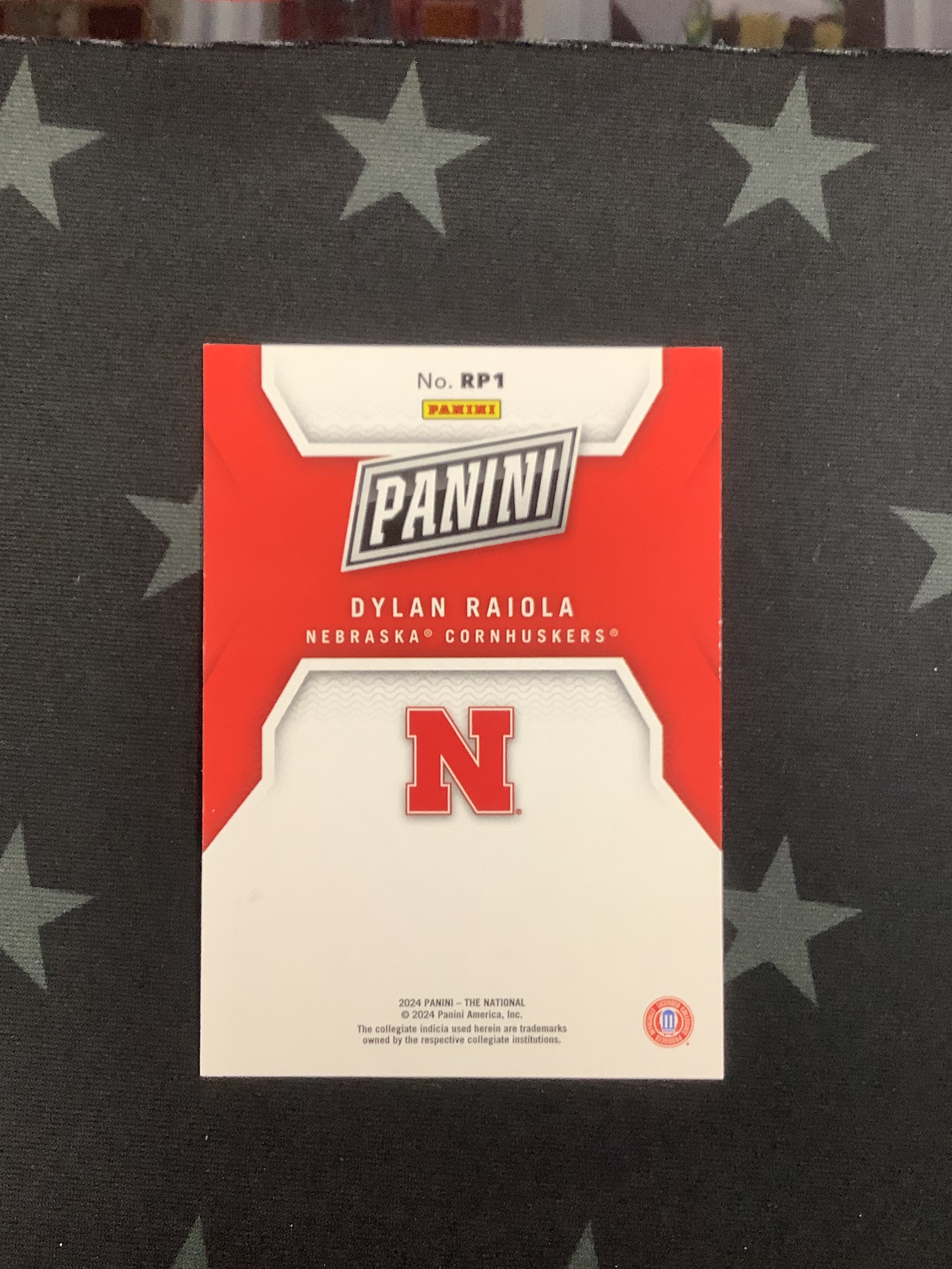 2024 Panini National Convention Rated Prospects Foil #RP1 Dylan Raiola - Rare Football Trading Card for Collectors & Investors - Perfect for Sports Memorabilia Displays & Fantasy League Prizes