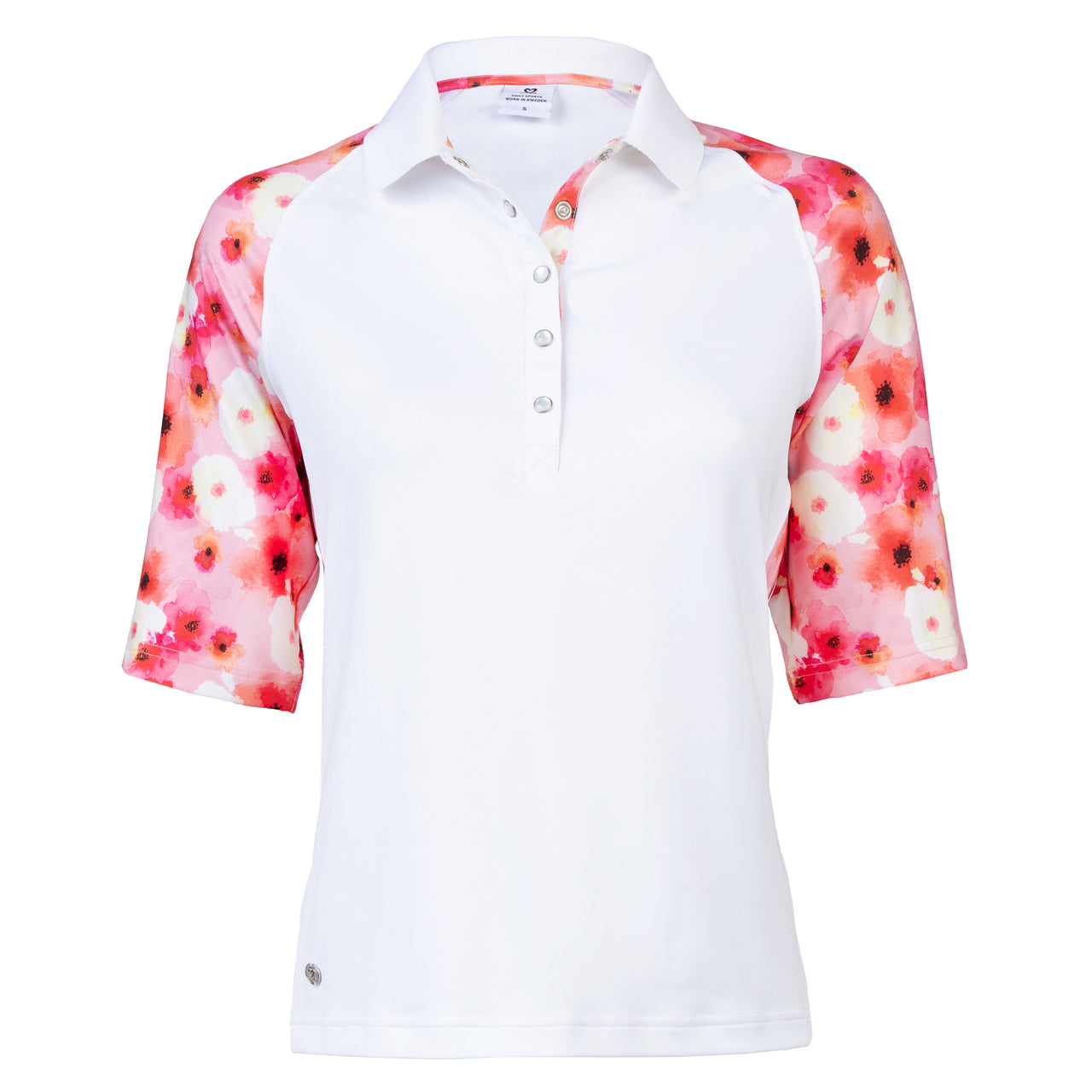 Women's Half Sleeve Golf Polo Shirt - Breathable Moisture-Wicking Athletic Top for Golf, Tennis & Casual Wear | Tori Blush Sportswear