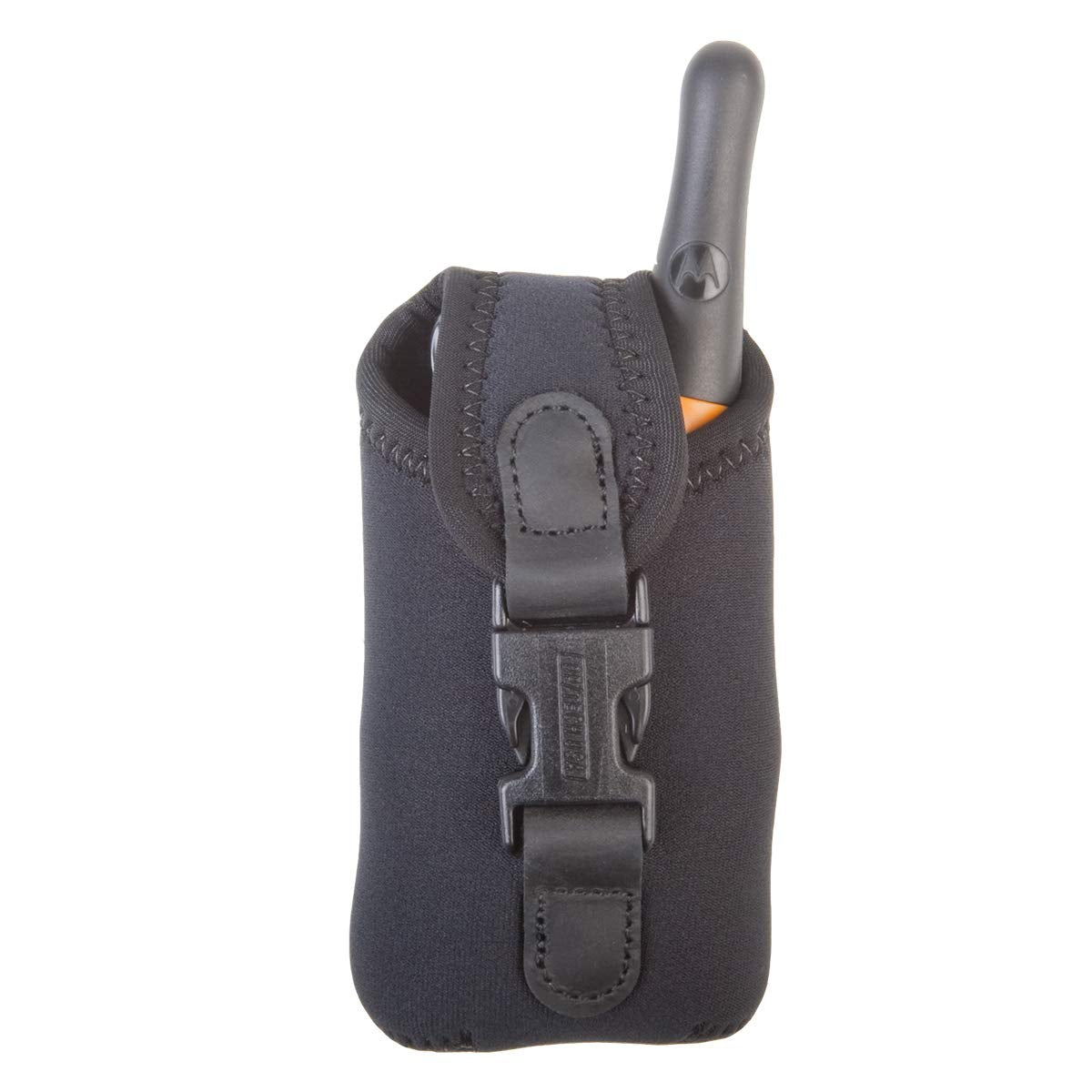 OP/TECH USA 7101124 Medium Black Soft Pouch for Phones & Radios - Protective Case for Outdoor Activities, Travel, and Daily Use
