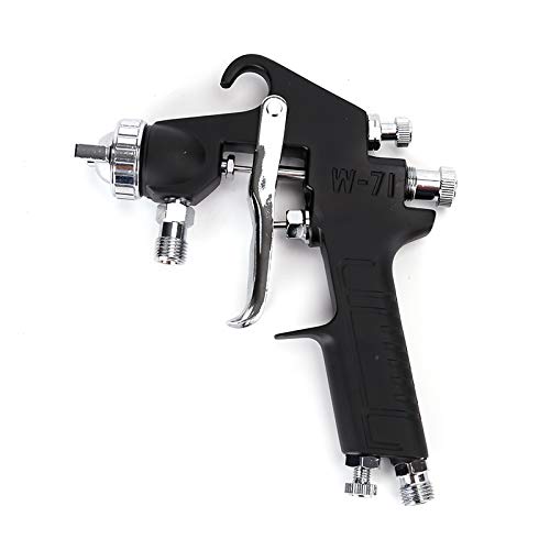 Heavy Duty Pressure Feed Industrial Spray Gun with 1.3mm Fluid Tip - Professional Paint Sprayer for Automotive, Woodworking & Metal Coating