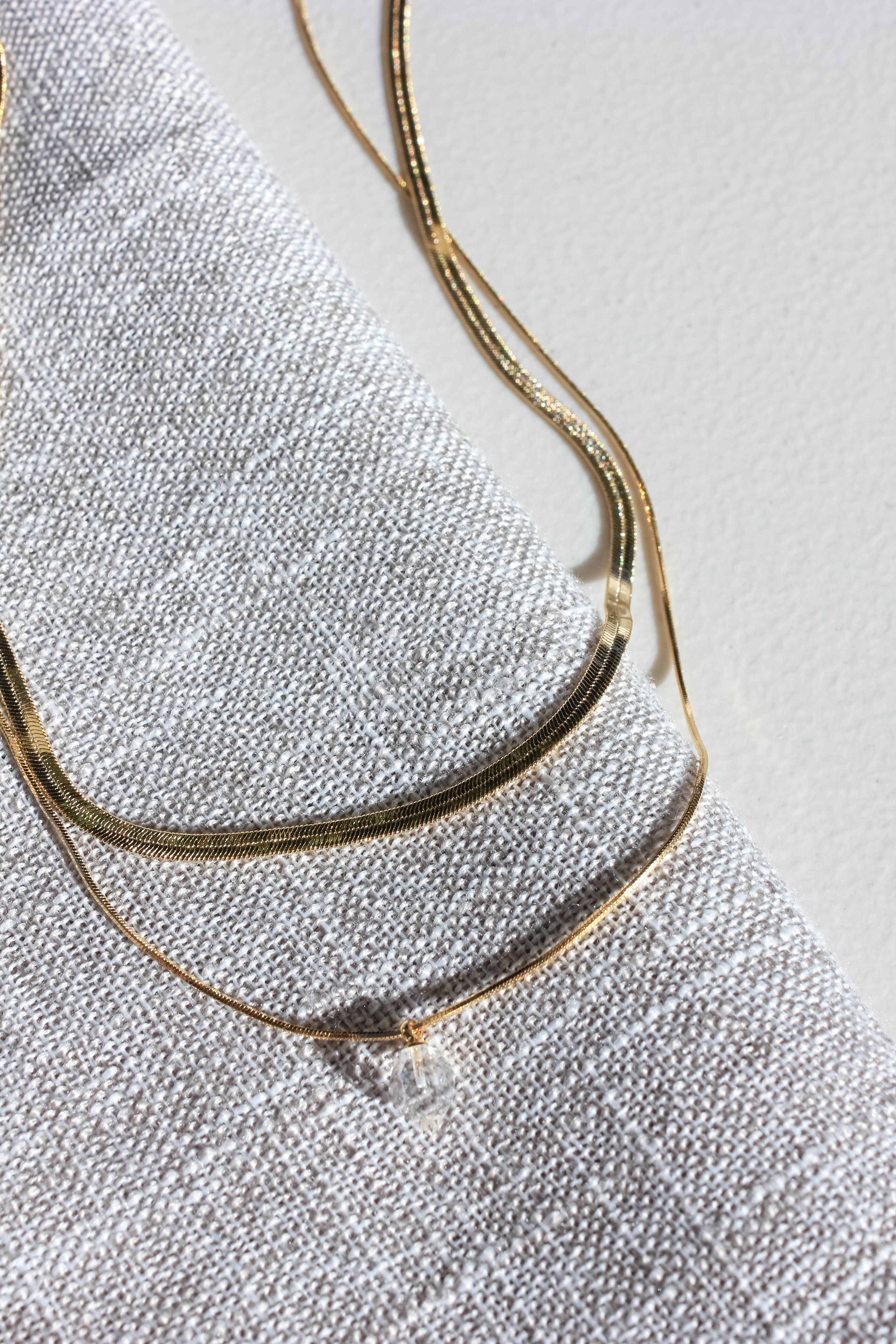Raw Quartz Layered Necklace - Natural Stone Jewelry for Women | Boho Chic Accessory for Everyday Wear, Layering & Special Occasions