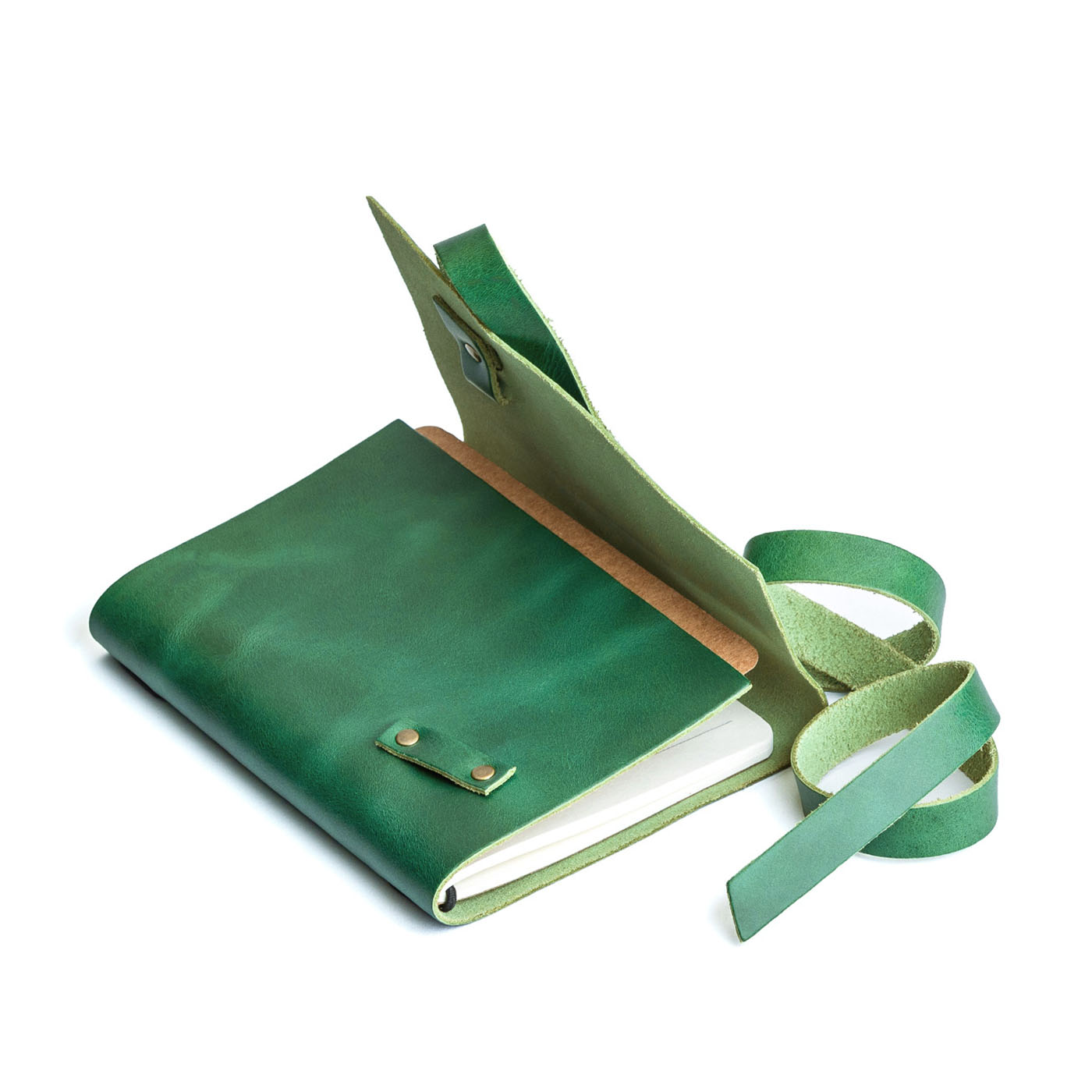 Premium Leather Wrap Journal for Writing & Sketching - Handmade Refillable Notebook, Perfect for Travel, Work & Creative Projects