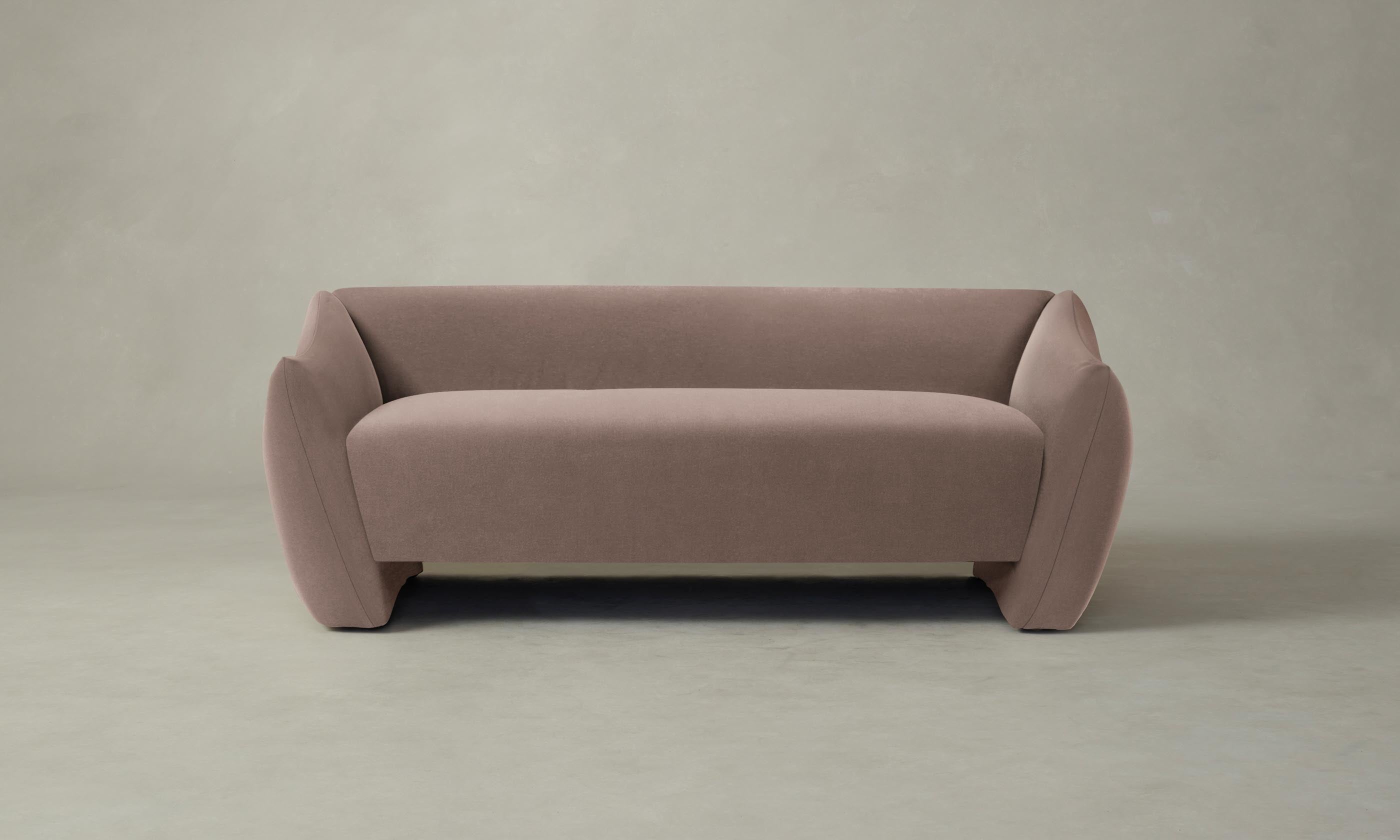 Luxury Mohair Peony Bond Settee - Elegant Sofa for Living Room, Lounge & Home Decor - Perfect for Modern & Classic Interiors