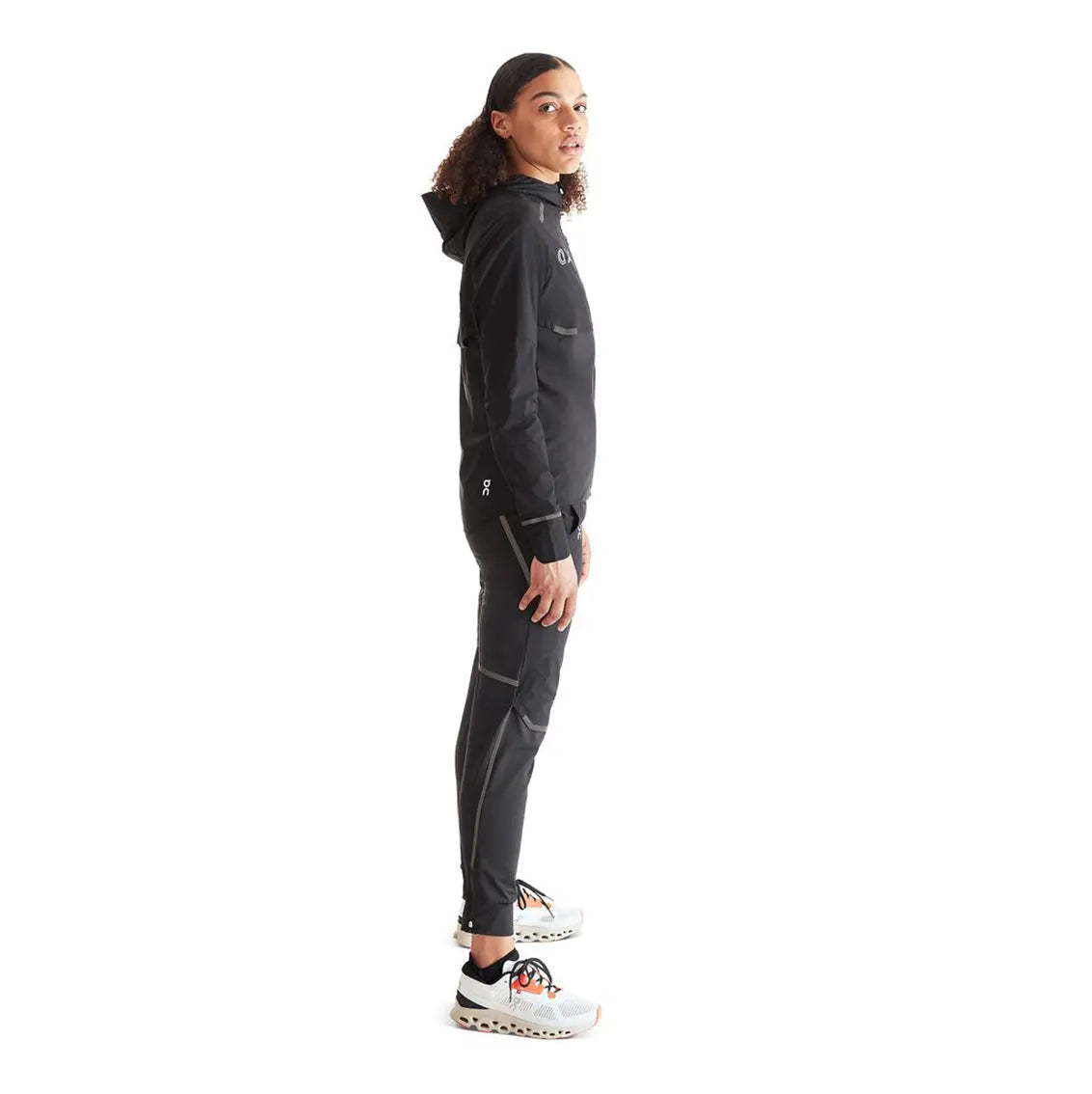 Women's On Running OAC Weatherproof Jacket - Lightweight Waterproof Windbreaker for Outdoor Running & Hiking (Black) | Perfect for Trail Running, Jogging & Travel