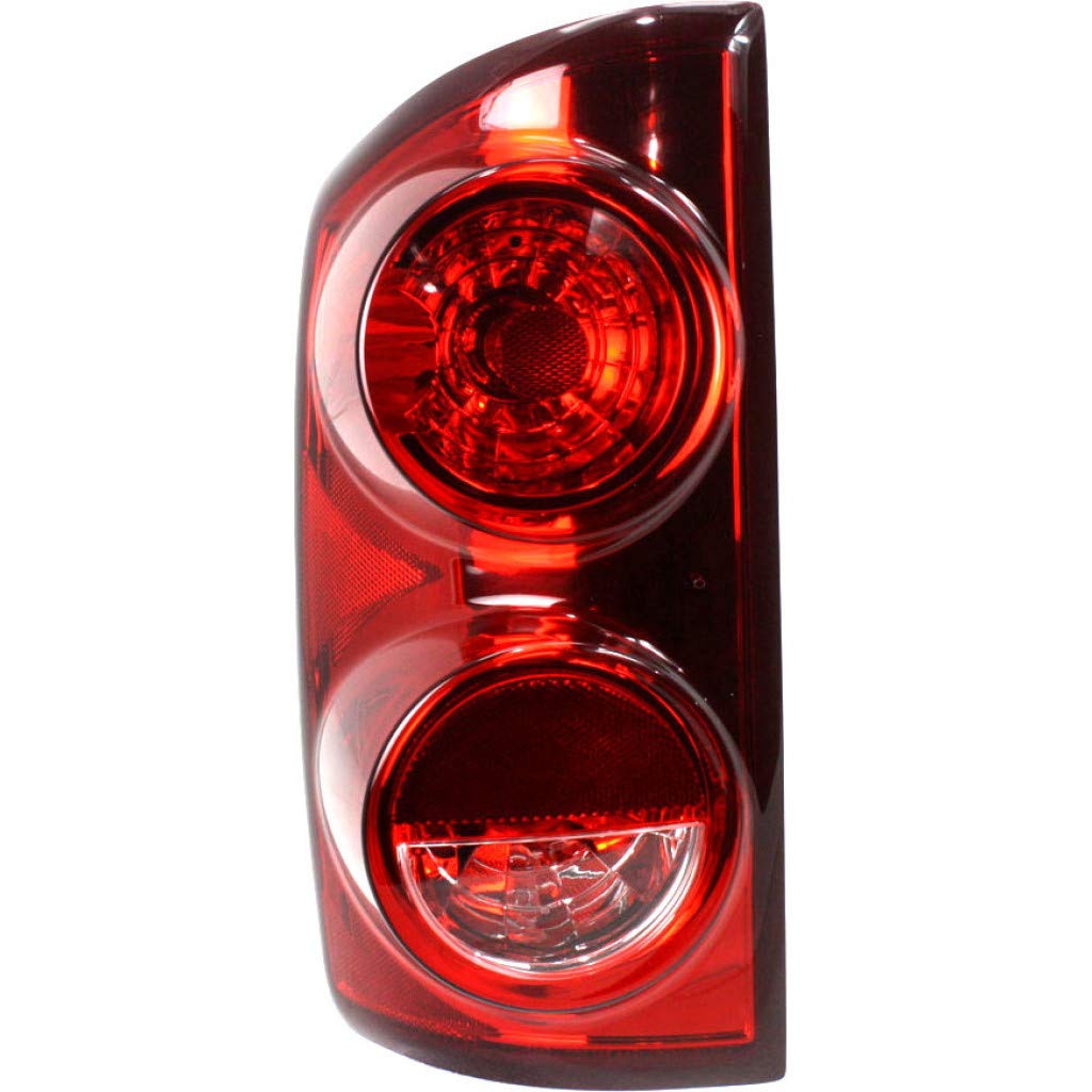 2007-2009 Dodge Ram 2500 Driver Side Tail Light Assembly - Replacement for CH2800165 - Perfect for Night Driving & Enhanced Vehicle Safety