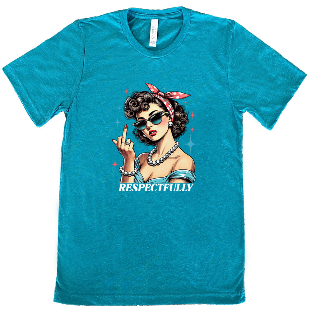 Unisex Middle Finger Graphic Tee - Funny Sarcastic T-Shirt for Men & Women - Perfect for Casual Wear, Parties & Protest Outfits