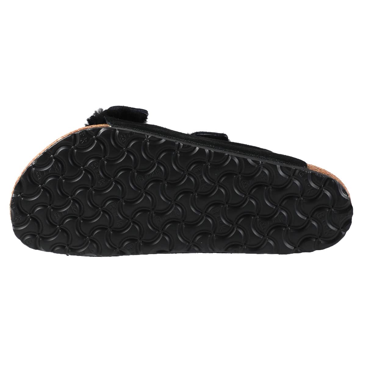 Birkenstock Arizona Men's Sandals Size 43 - Comfortable Black Leather Footbed Sandals for Walking, Travel & Casual Wear