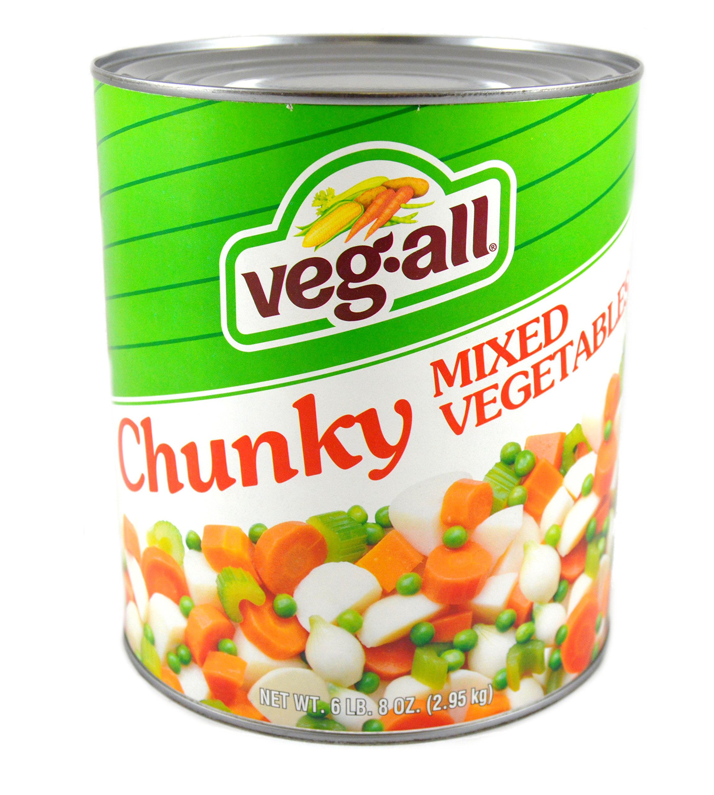 Veg-All Mixed Vegetables for Stews - No. 10 Can (6 Cans per Case) | Perfect for Soups, Casseroles & Slow Cooker Recipes
