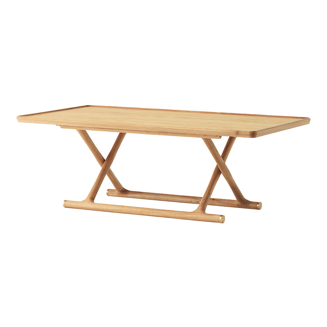 Modern Jager Coffee Table - Stylish Mid-Century Wooden Living Room Furniture for Home Decor | Perfect for Small Spaces, Apartments & Lounge Areas