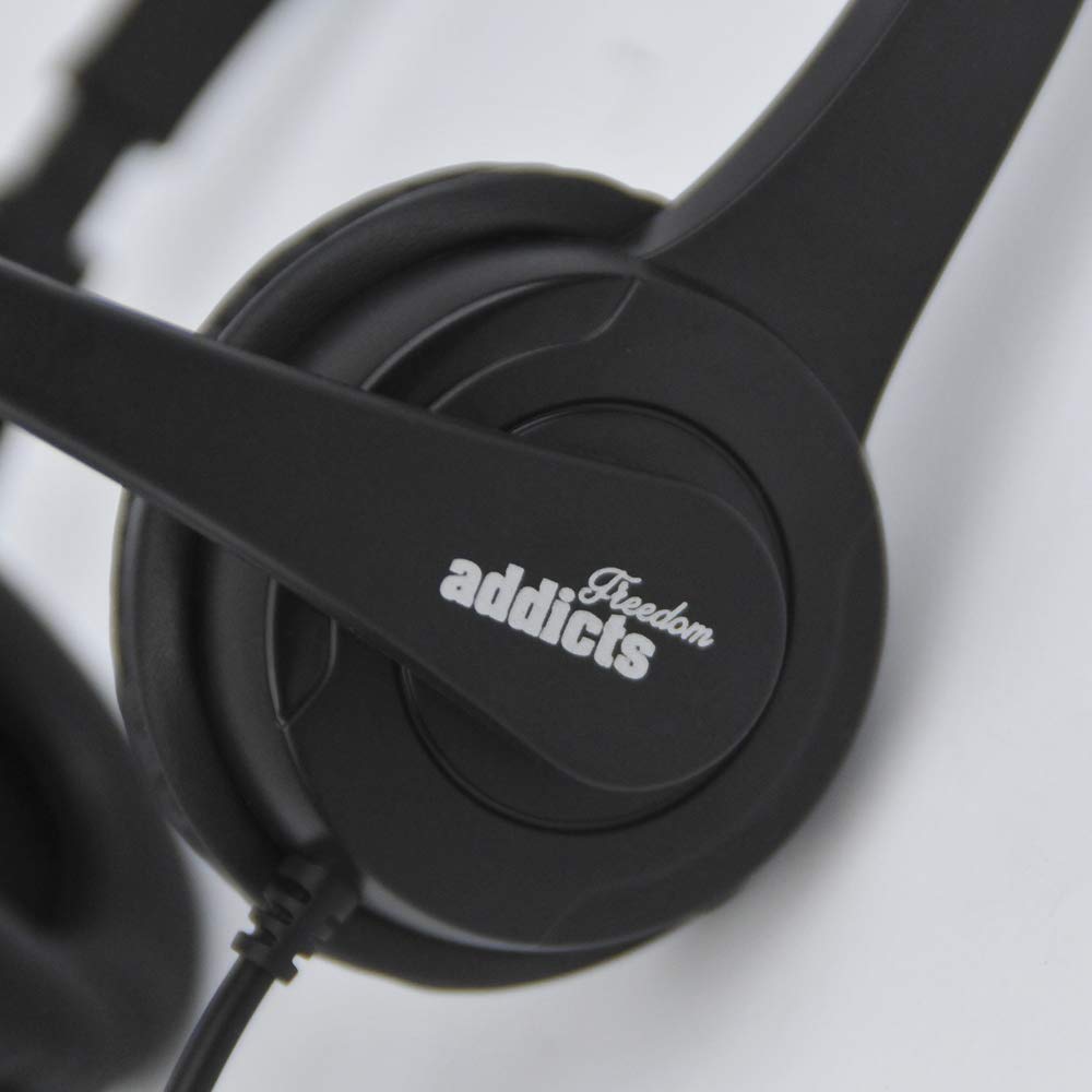 NGS VOX505USB Stereo Headset with Microphone, USB Connection & Volume Control for PC, Laptop & Gaming Console - Perfect for Online Meetings, Gaming & Remote Work