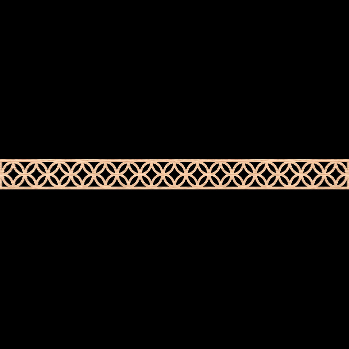 Crosby Fretwork Moulding - Decorative Wood Trim for Home & Furniture DIY Projects | Perfect for Wall Paneling, Cabinets, and Interior Design