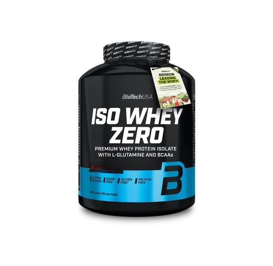 BioTechUSA Iso Whey Zero 2270g - Premium Whey Protein Isolate Powder for Muscle Growth & Recovery - Ideal for Post-Workout, Weight Loss & Fitness Enthusiasts