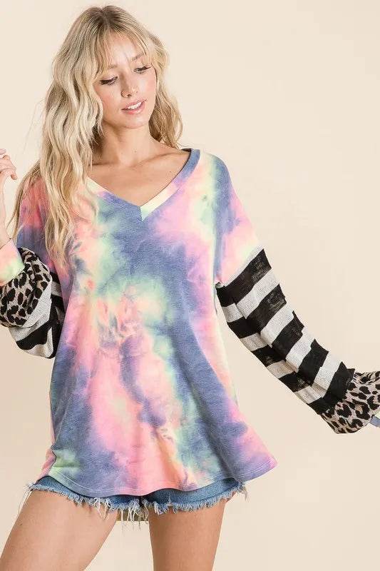 CHARCOAL TIEDYE