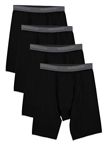 Long Leg - 4 Pack - Black