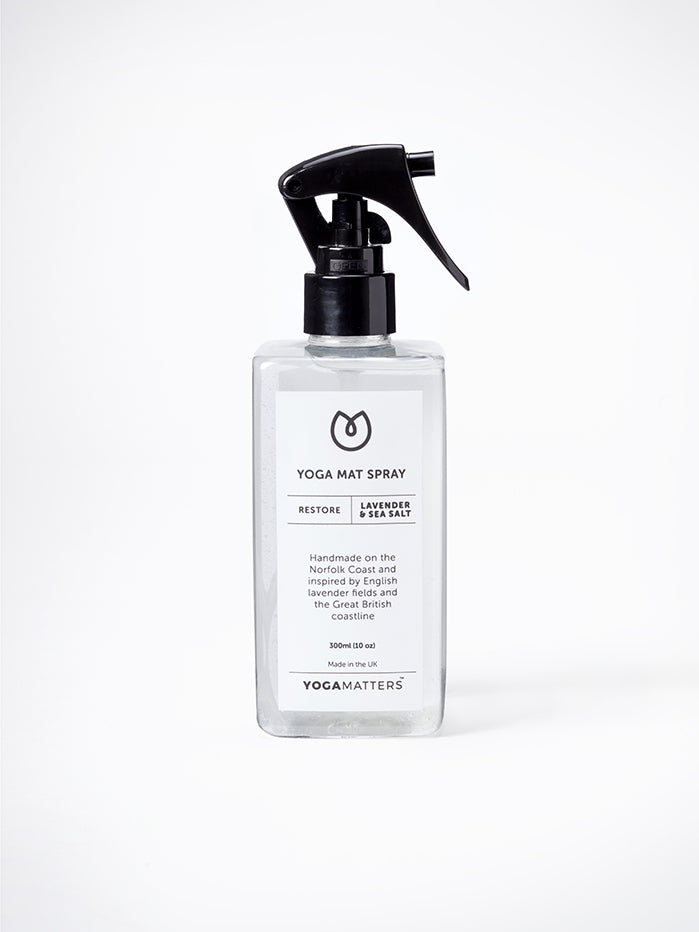 Yogamatters Restore Yoga Mat Cleaner - Natural & Non-Toxic Spray for Yoga Mats, Gym Equipment & Fitness Gear - Perfect for Home, Studio & Travel Use