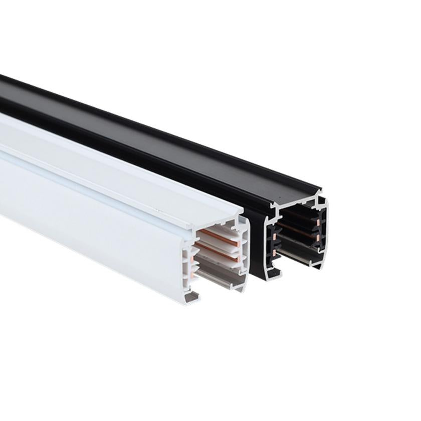 3M 3 Circuit 4 Wire White Track Lighting System - Perfect for Home, Office, and Retail Spaces