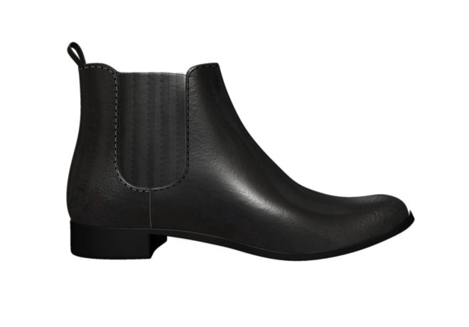 Women's Chelsea Ankle Boots - Stylish Leather Mid-Calf Boots for Fall & Winter | Comfortable Slip-On Fashion Booties for Casual Outfits, Work & Date Night