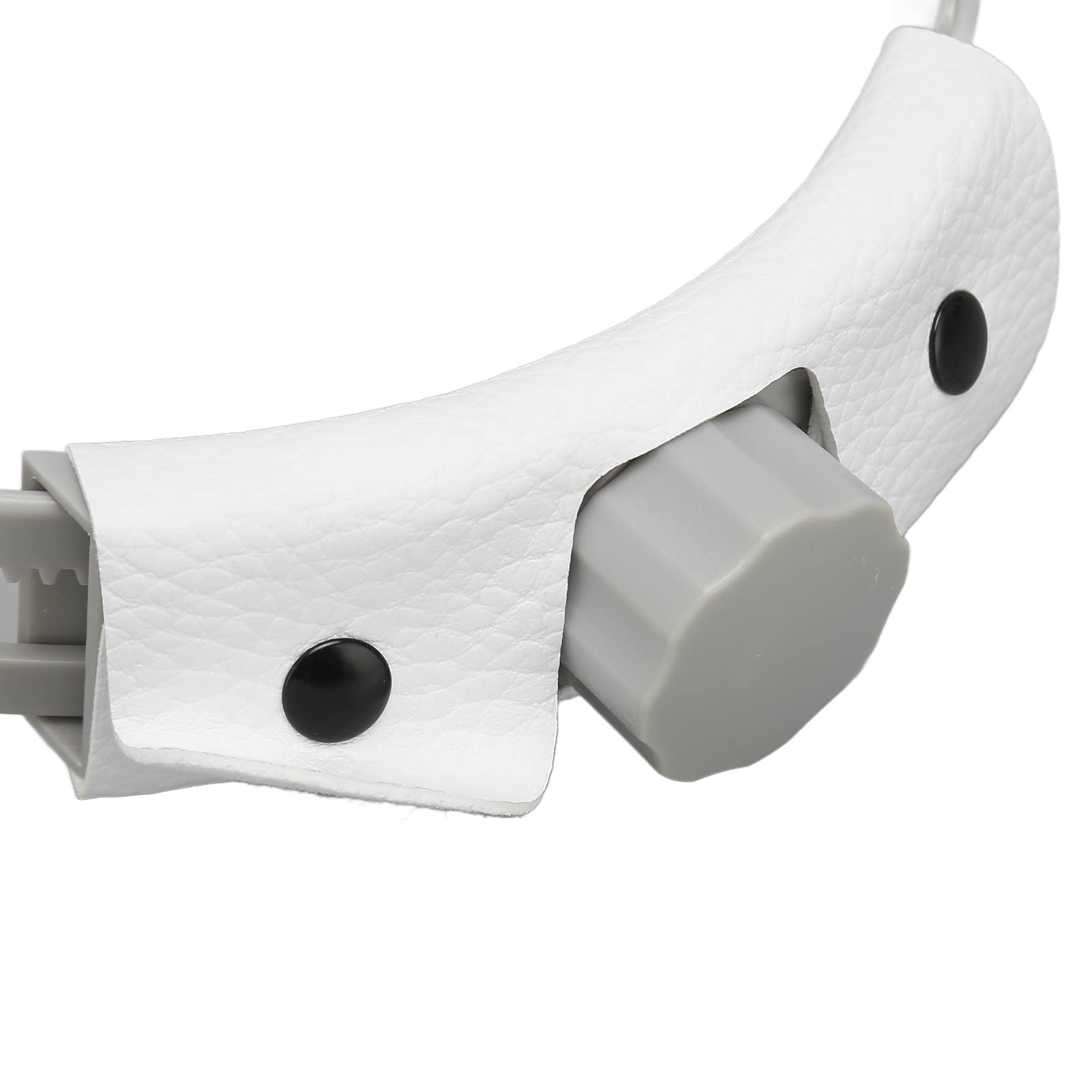 3.5X LED Illuminated Headband Magnifier Glasses - Adjustable Angle Binocular Lens for Dental, Surgical & Jewelry Work (320-420mm) - Perfect for Dentists, Surgeons, Watch Repair & Crafts