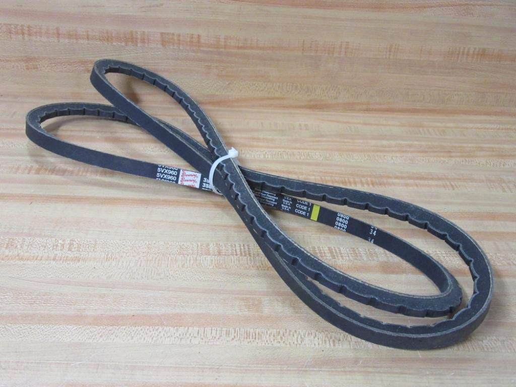 5VX960 Gripnotch V-Belts - High-Performance 5VX Section Industrial Belts (358 Gripbelt) - Perfect for Agricultural Equipment, HVAC Systems & Power Transmission Machinery