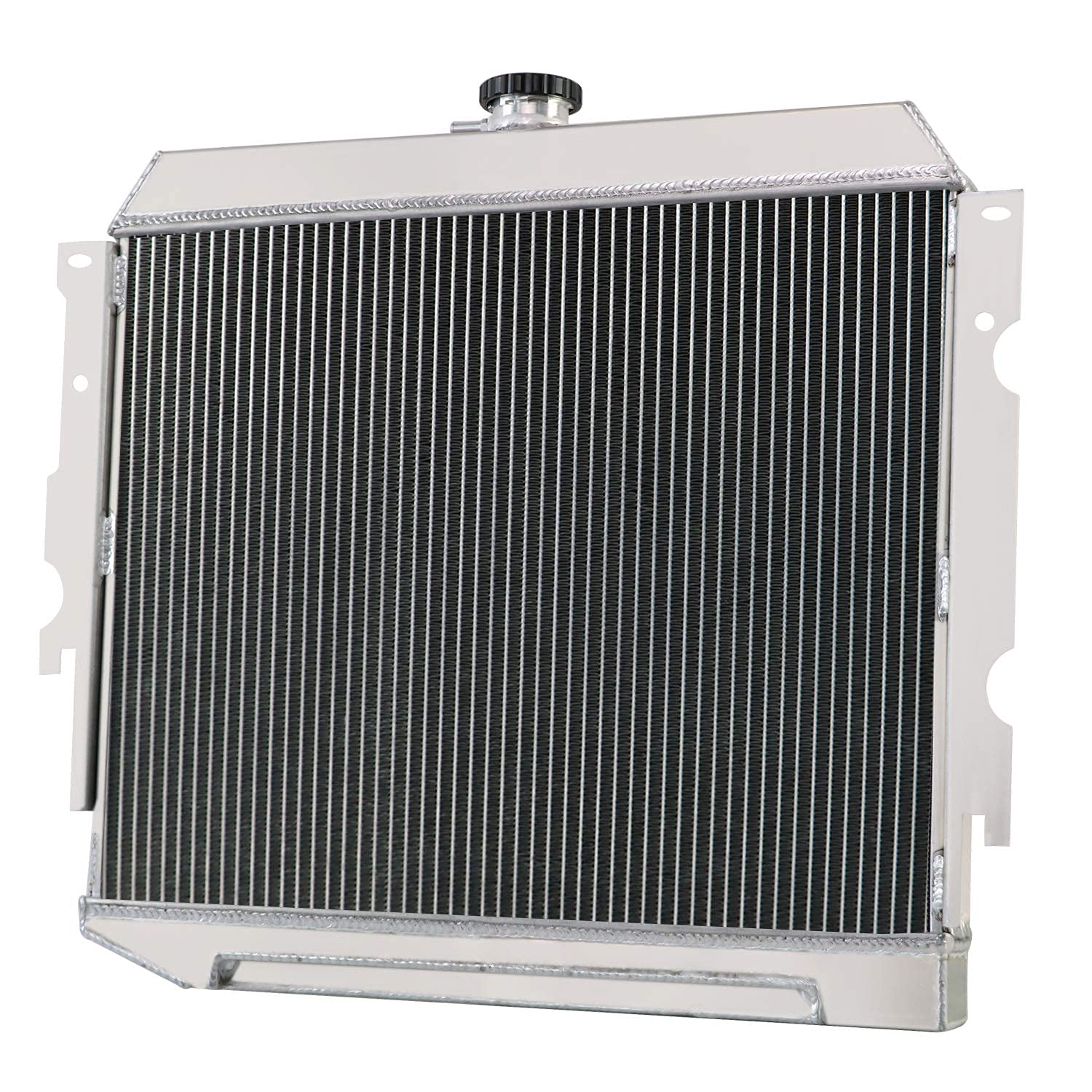 1970-1973 Dodge Charger Coronet Challenger 4-Row Aluminum Radiator - High Performance Cooling for Classic Mopar Muscle Cars - Perfect for Street Racing & Car Restoration Projects