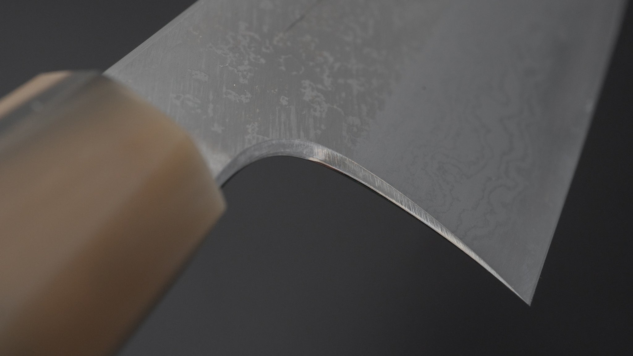 Hitohira Togashi White #1 Damascus Kiritsuke Gyuto 240mm - Japanese Chef Knife with Ebony Handle - Perfect for Sushi, Sashimi & Precision Cutting