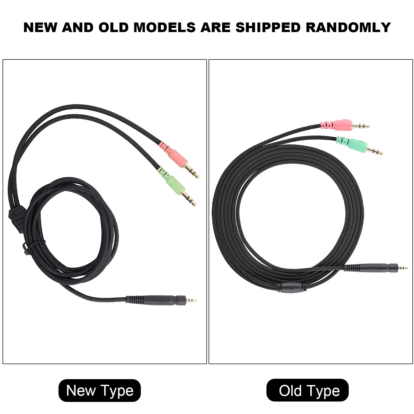 Premium 3.5mm Gaming Headphone Replacement Cable for Sennheiser G4ME ONE, Zero, PC 373D, PC37X, GSP 350/500/600 - Durable Audio Wire for PC Gaming & Esports Tournaments