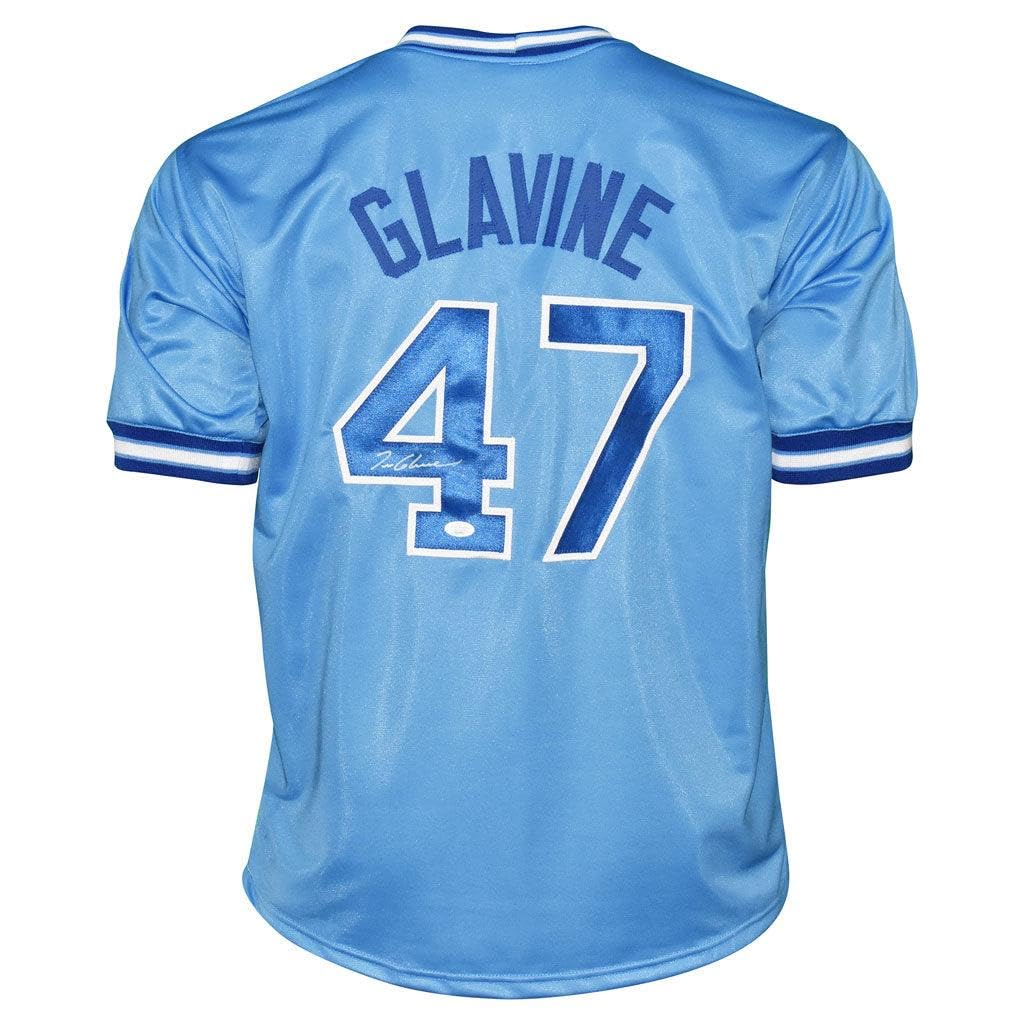 Authentic Tom Glavine Autographed Atlanta Braves Jersey - Hand Signed with JSA COA | MLB Memorabilia for Collectors & Braves Fans | Perfect for Display, Gifting & Sports Memorabilia Collections
