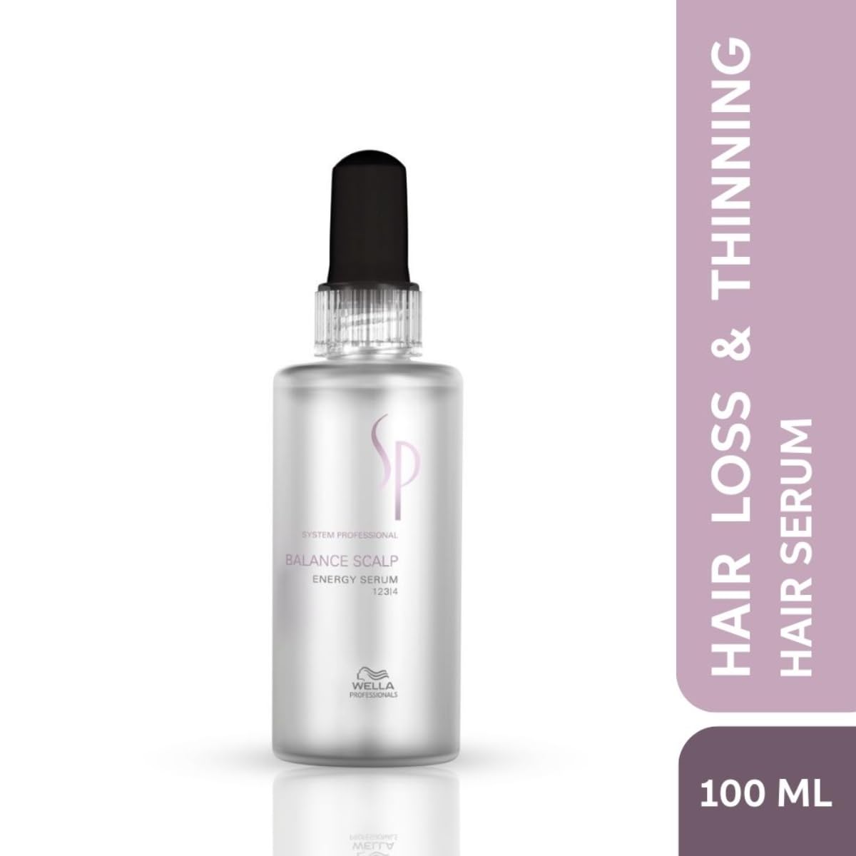 Wella Professionals SP Balance Scalp Energy Serum - 100ml for Dry & Itchy Scalp Treatment | Hydrating & Soothing Hair Care Solution for Men & Women | Perfect for Daily Use & Scalp Massage