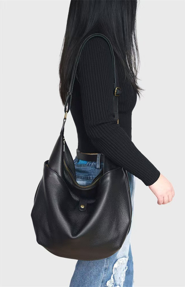 Everyday Slouchy Shoulder Bag for Women - Stylish Crossbody Purse with Adjustable Strap - Perfect for Work, Travel & Shopping
