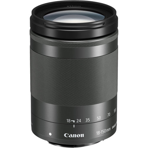 Canon EF-M 18-150mm f/3.5-6.3 IS STM Lens with Premium Accessory Kit - Perfect for Travel, Portrait & Wildlife Photography
