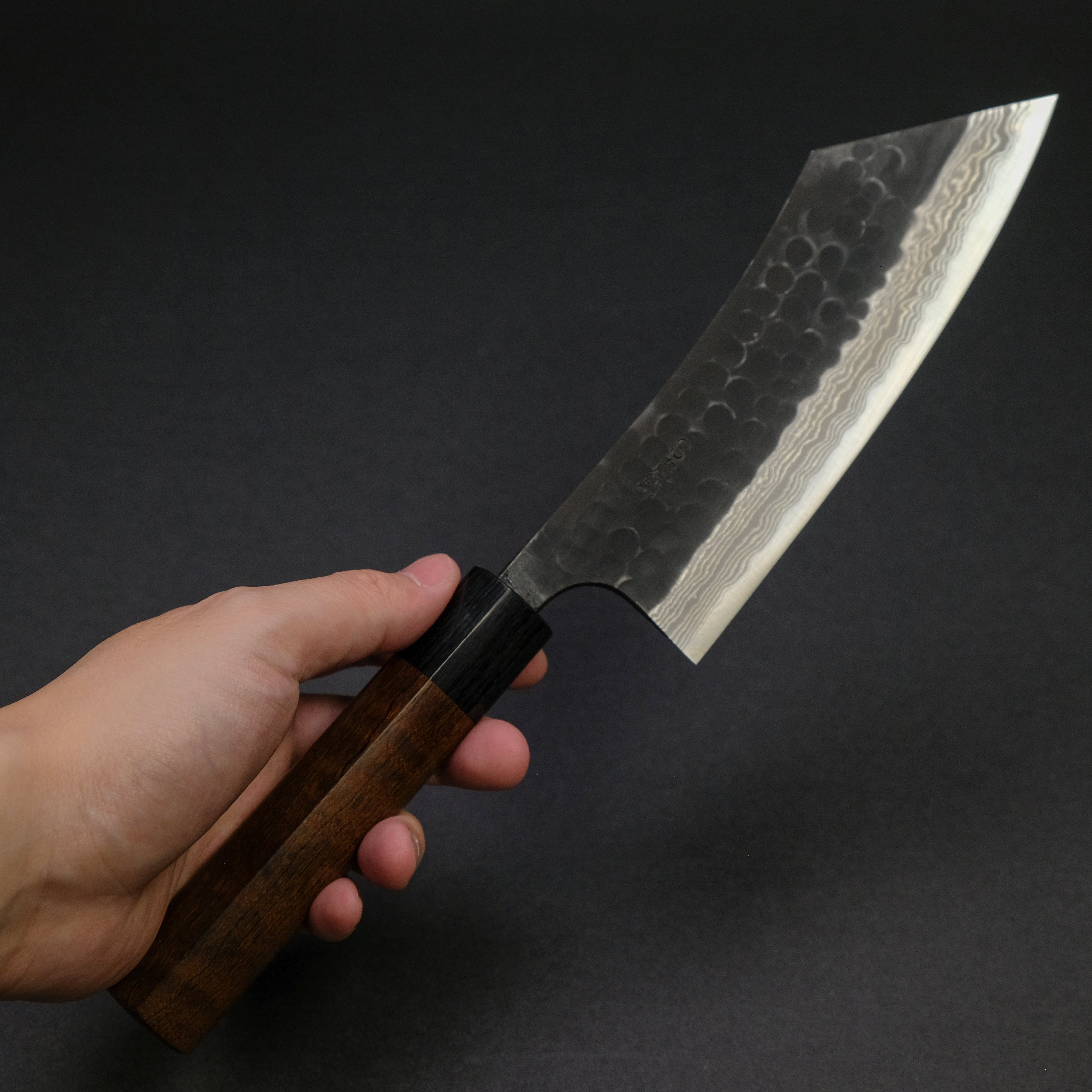 Akifusa Blue Super Hakata 170mm Japanese Kitchen Knife - High Carbon Stainless Steel Blade for Sushi, Sashimi & Precision Cutting - Perfect for Chefs & Home Cooks