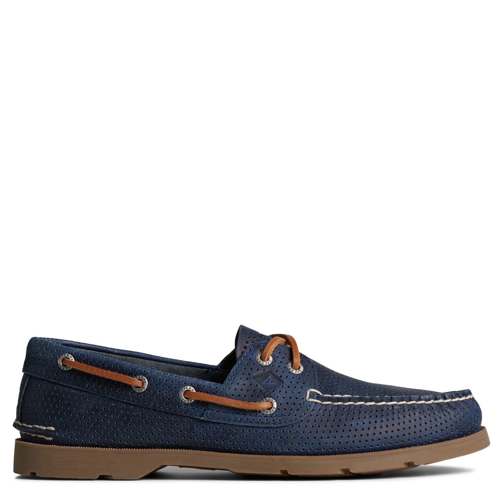 Sperry Men's Leeward 2-Eye Boat Shoe - Classic Nautical Deck Shoes for Men | Non-Slip Boat Shoes for Sailing, Fishing & Casual Wear